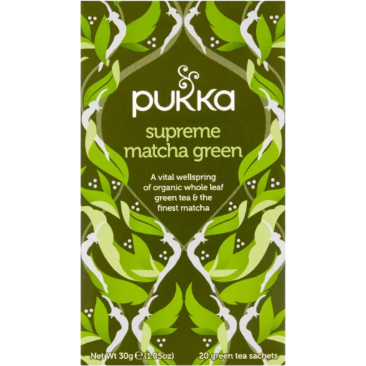 Pukka Supreme Matcha Green Tea x20 30g