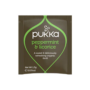 Pukka Peppermint and Licorice Teabags x20 30G - Image 2
