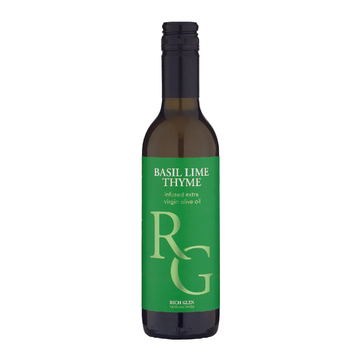 Rich Glen Extra Virgin Olive Oil Lime & Basil 375ml