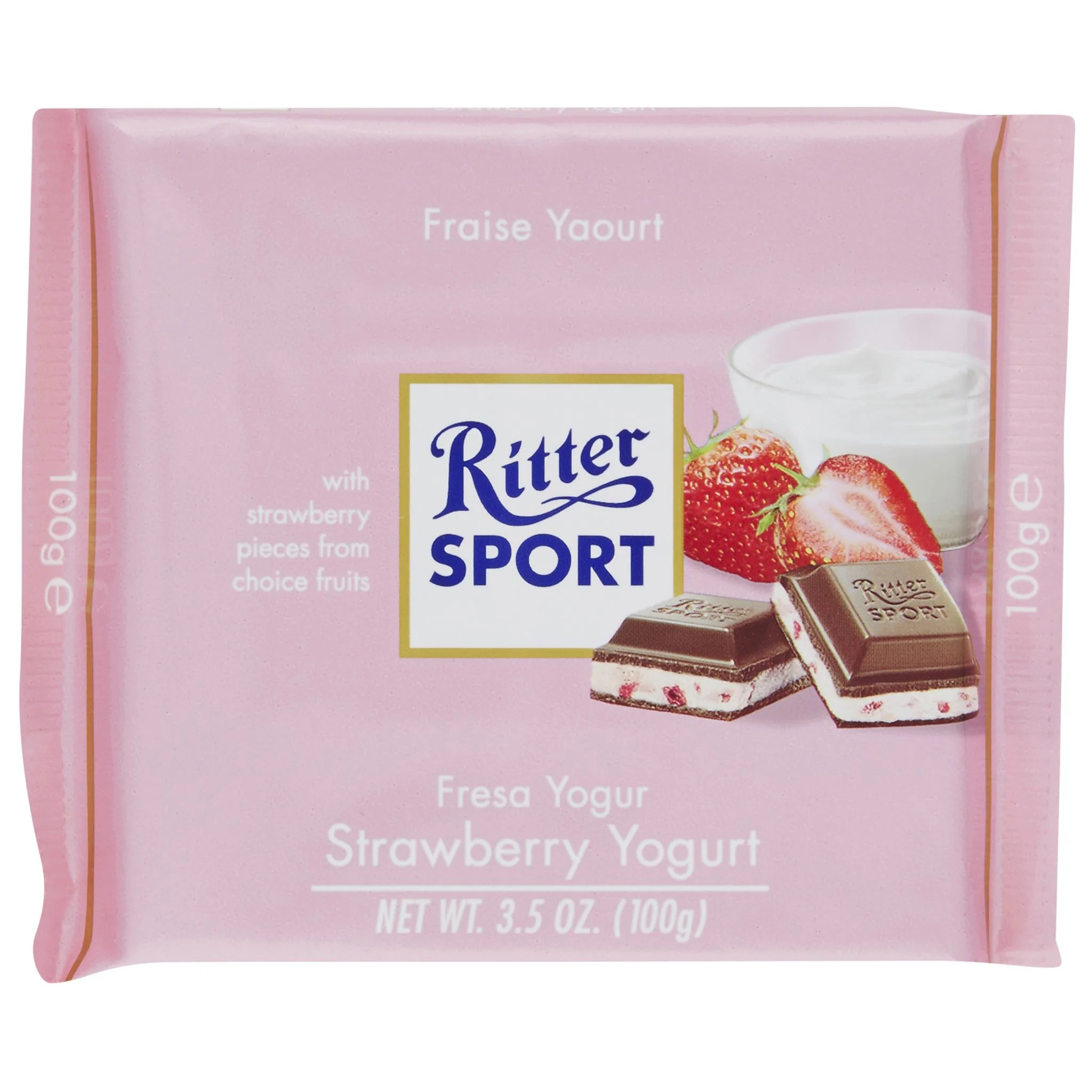 Ritter Sport Strawberry Yoghurt 100g