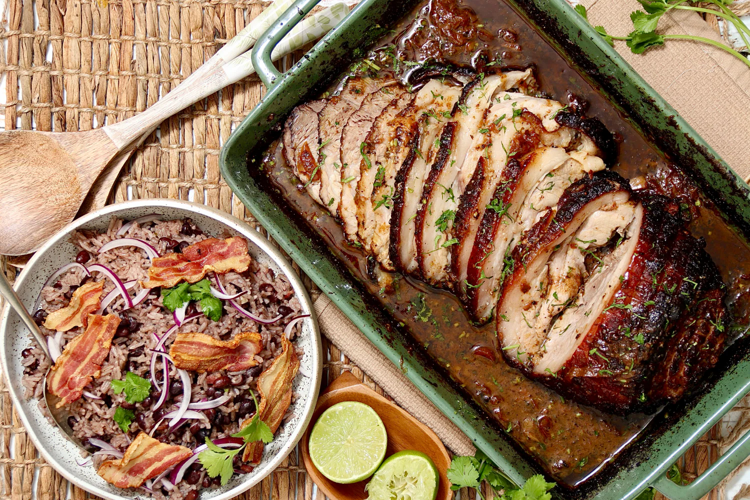 Roasted Cuban Mojo Pork - with Congri Rice - Image 2