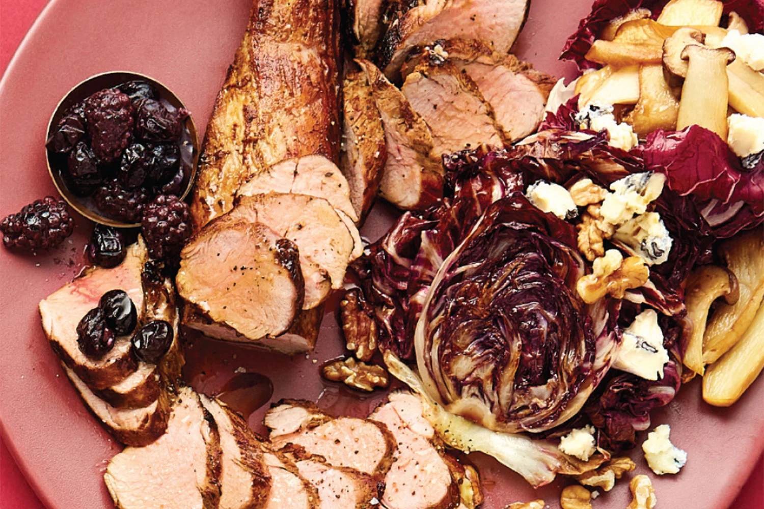 Roasted Pork Fillet - with Mixed Berry Sauce - Image 2