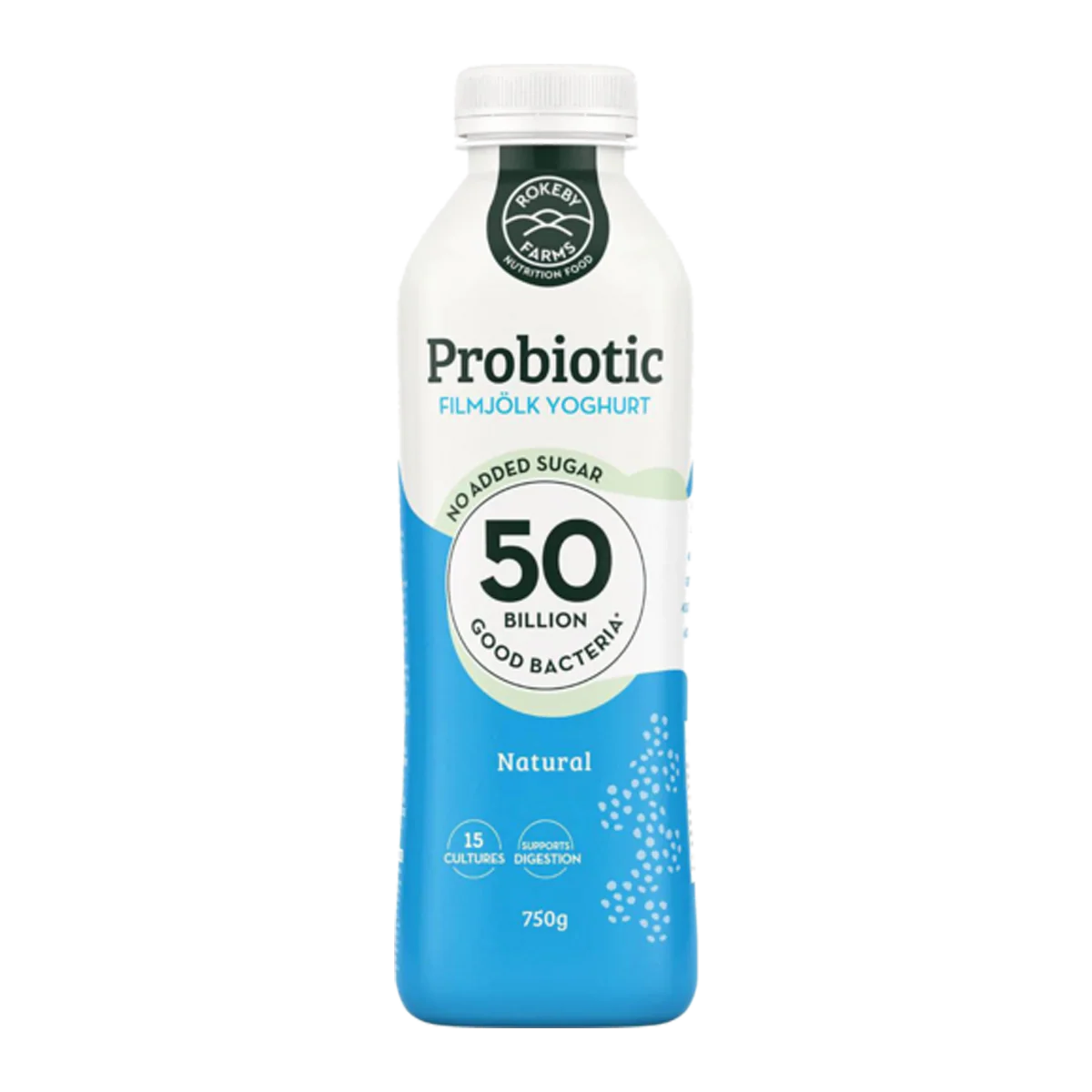 Rokeby Probiotic FilmJölk Yoghurt Natural 750ml