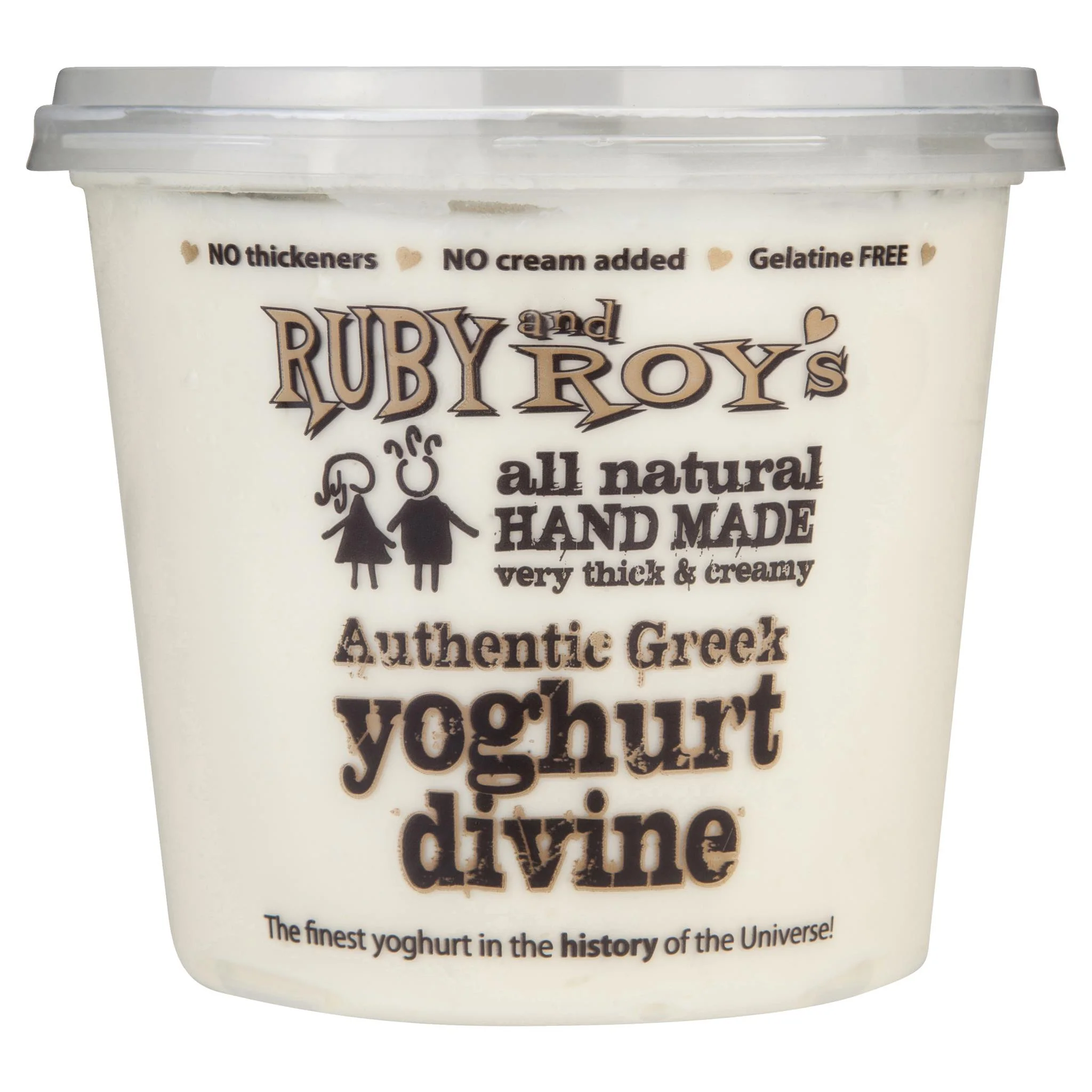 Ruby And Roys Vanilla Bean Authentic Greek Yoghurt Divine 700g