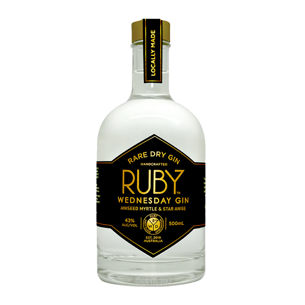 Ruby Wednesday Gin Aniseed Myrtle and Star Anise Gin 500ml