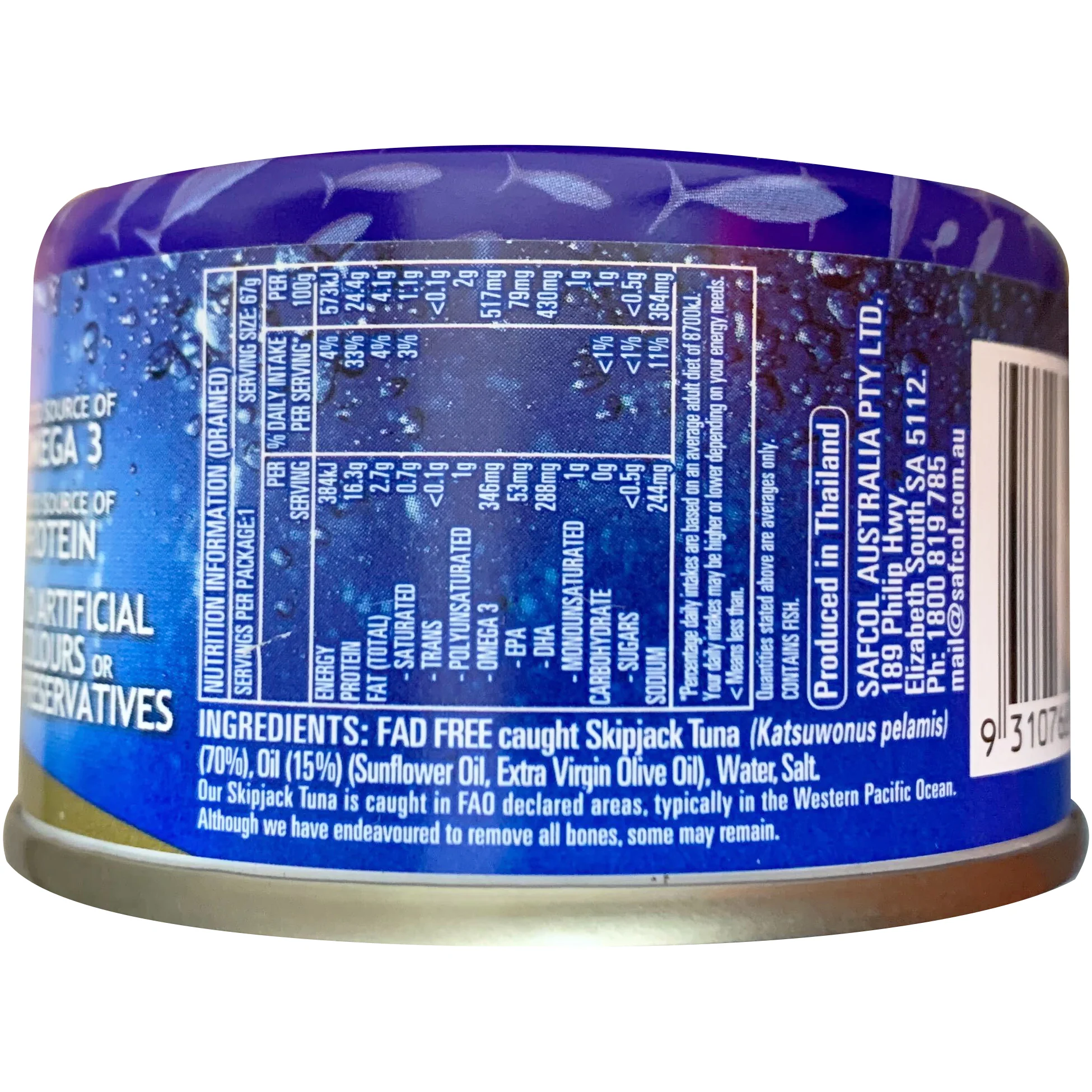 Safcol Tuna In Oil Italian Style 95g - Image 4