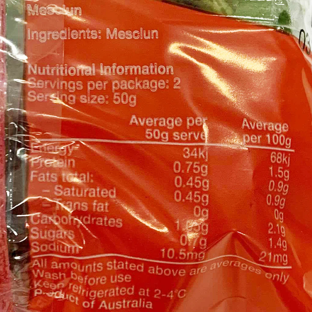 Salad Mesclun 100g - Image 2