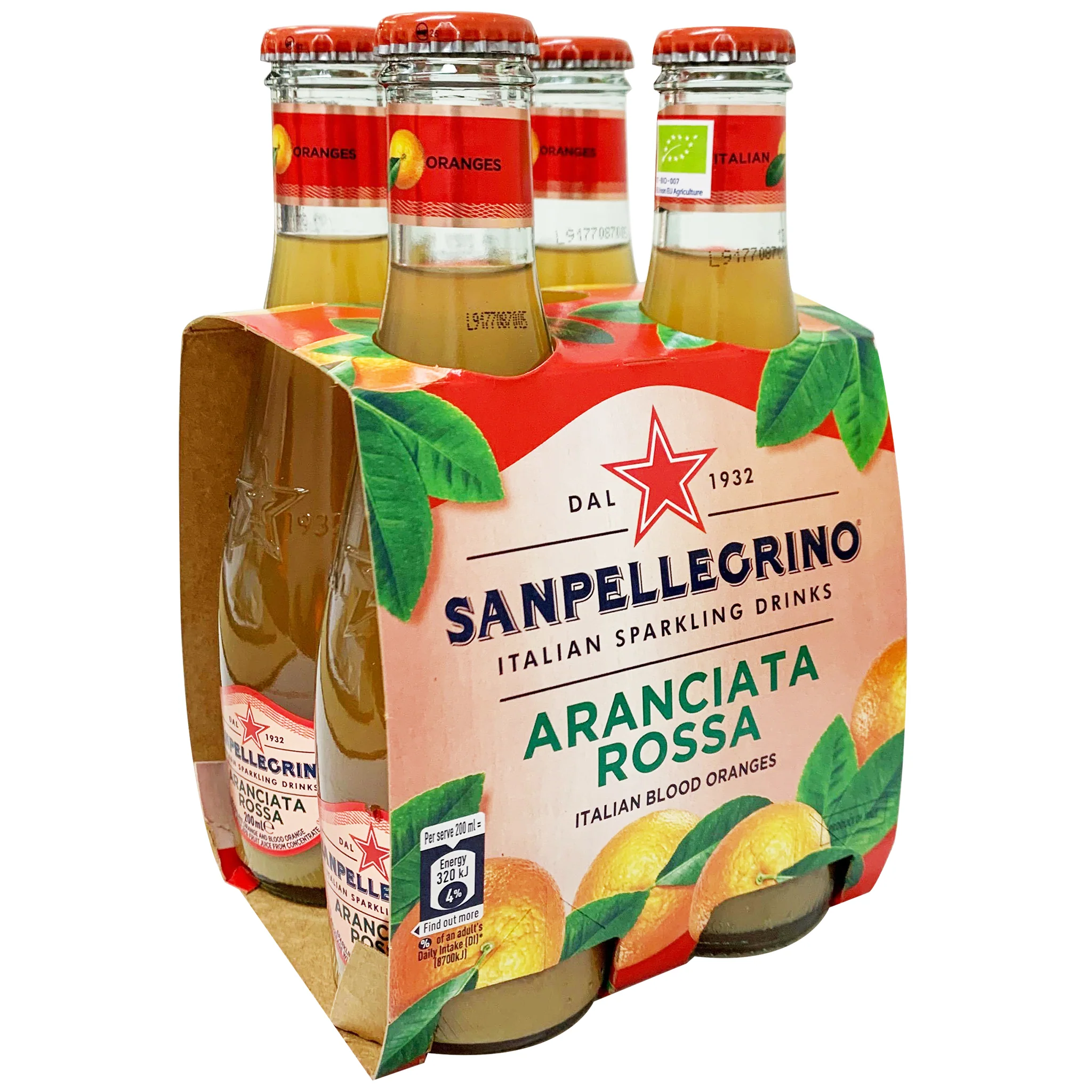 San Pellegrino Aranciata Rossa 4 x 200ml - Image 2