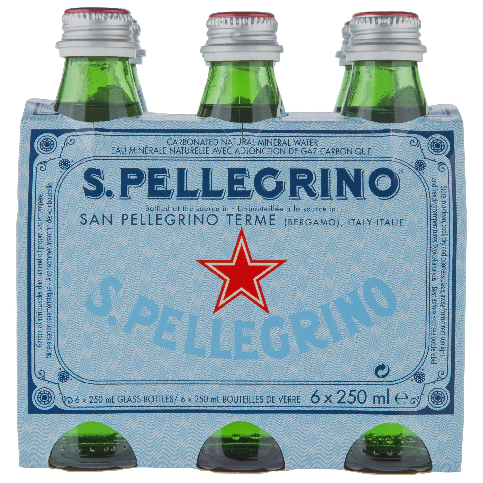 San Pellegrino Sparkling 6 X 250ml - Image 2