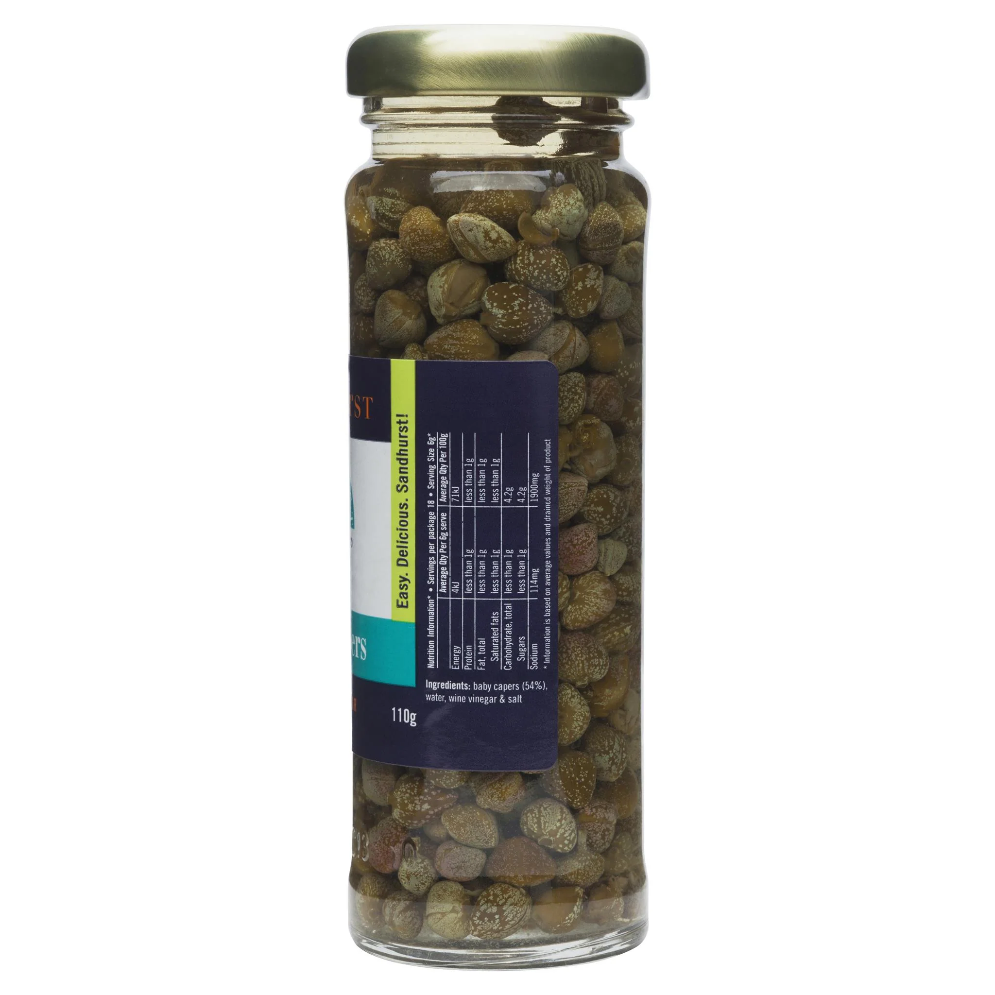 Sandhurst Baby Capers 110g - Image 2