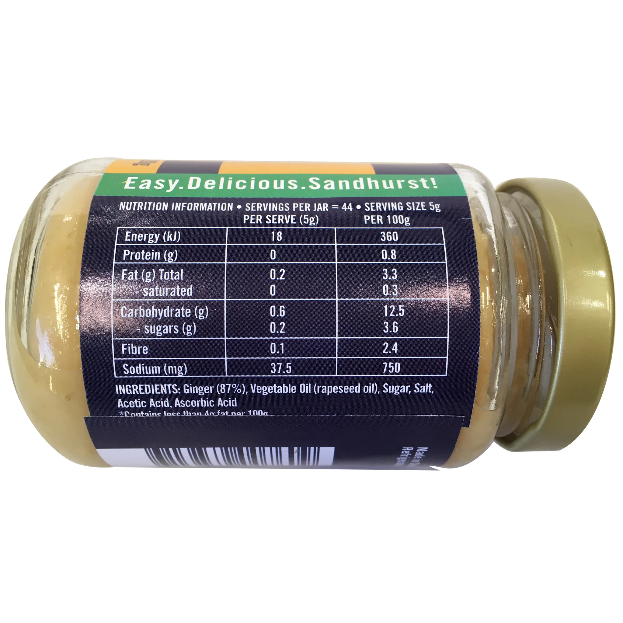 Sandhurst Crushed Ginger 220g - Image 2