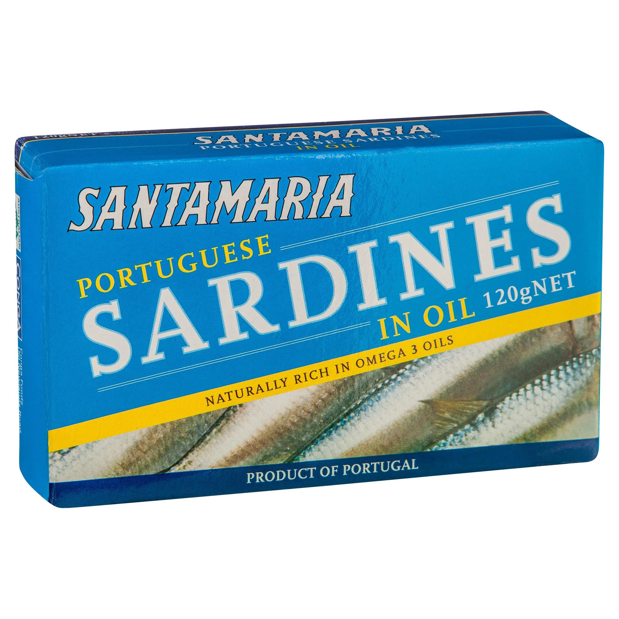 Santamaria Portuguese Sardines Oil 120g - Image 2