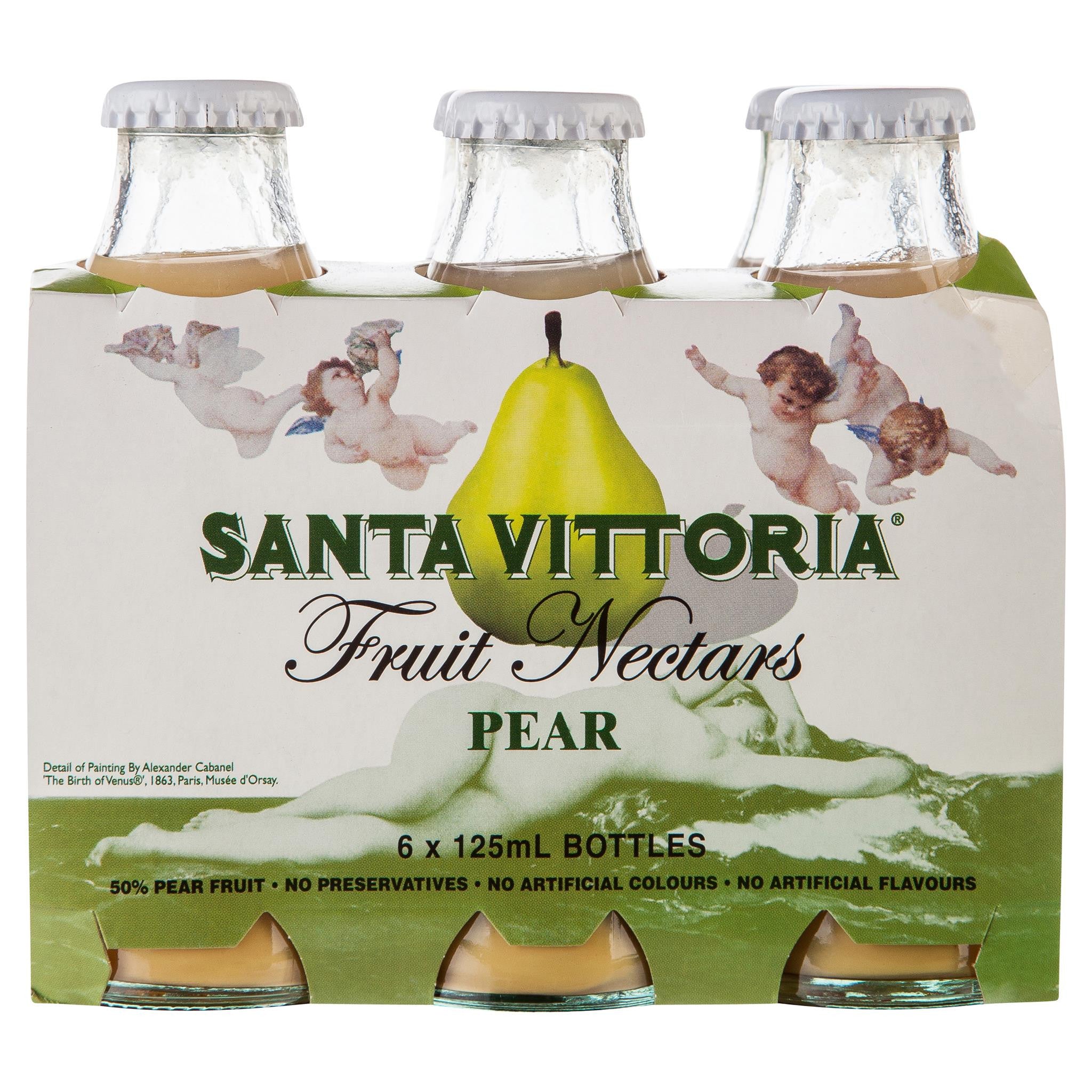 Santa Vittoria Fruit Nectar Pear 6x125ml - Image 2
