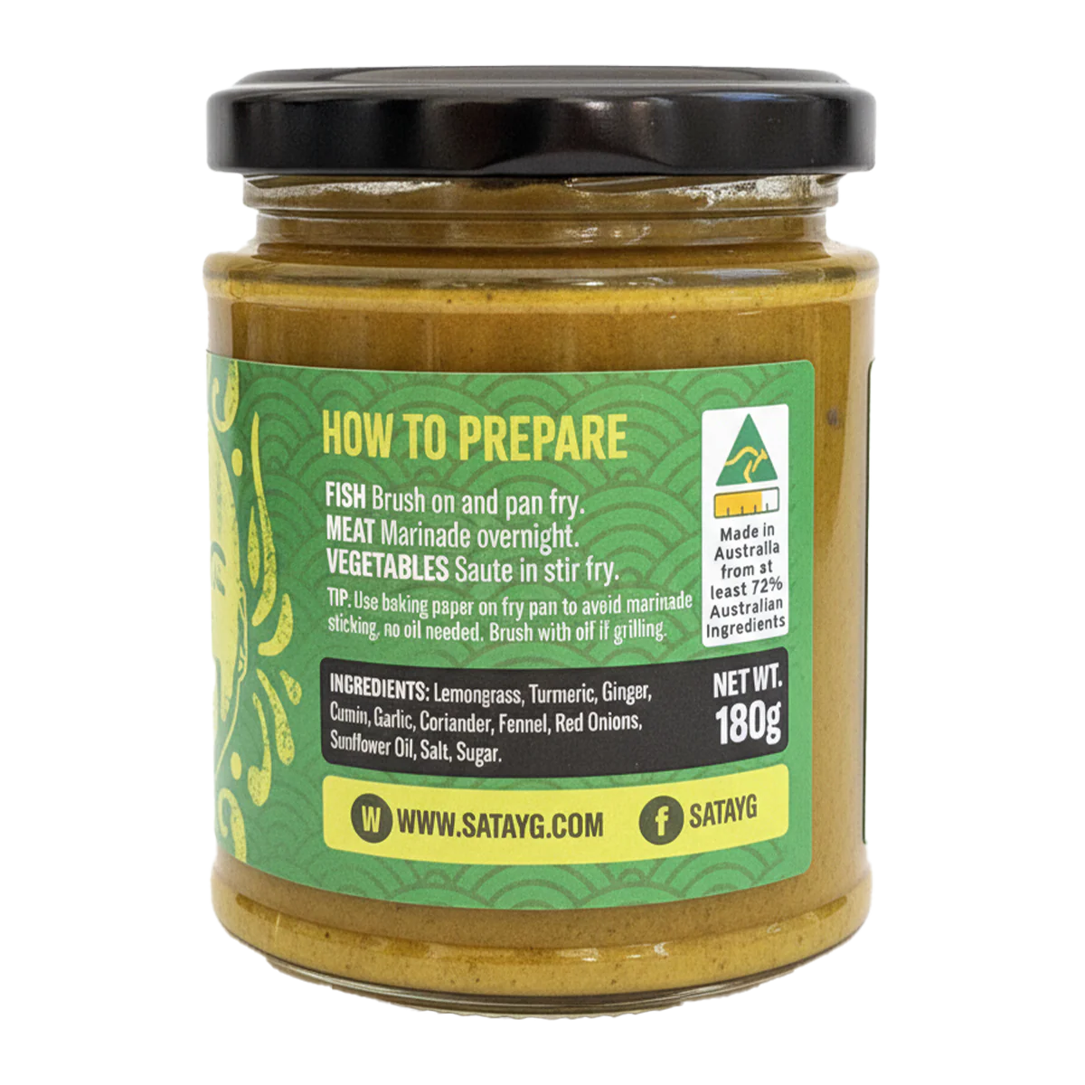 Satay G Satay Marinade 180g - Image 3