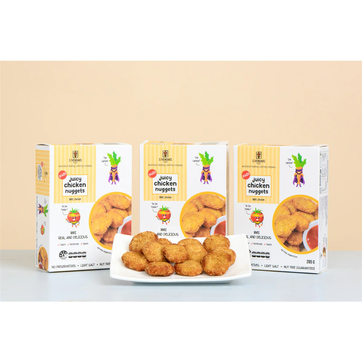 Sevenoaks Foods Juicy Chicken Nuggets 285g - Image 2