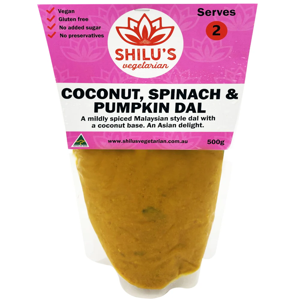 Shilu Coconut, Spinach and Pumpkin Dal 500g
