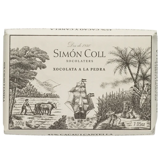 Simon Coll Drinking Chocolate 45% Cocoa with Cinnamon 200g