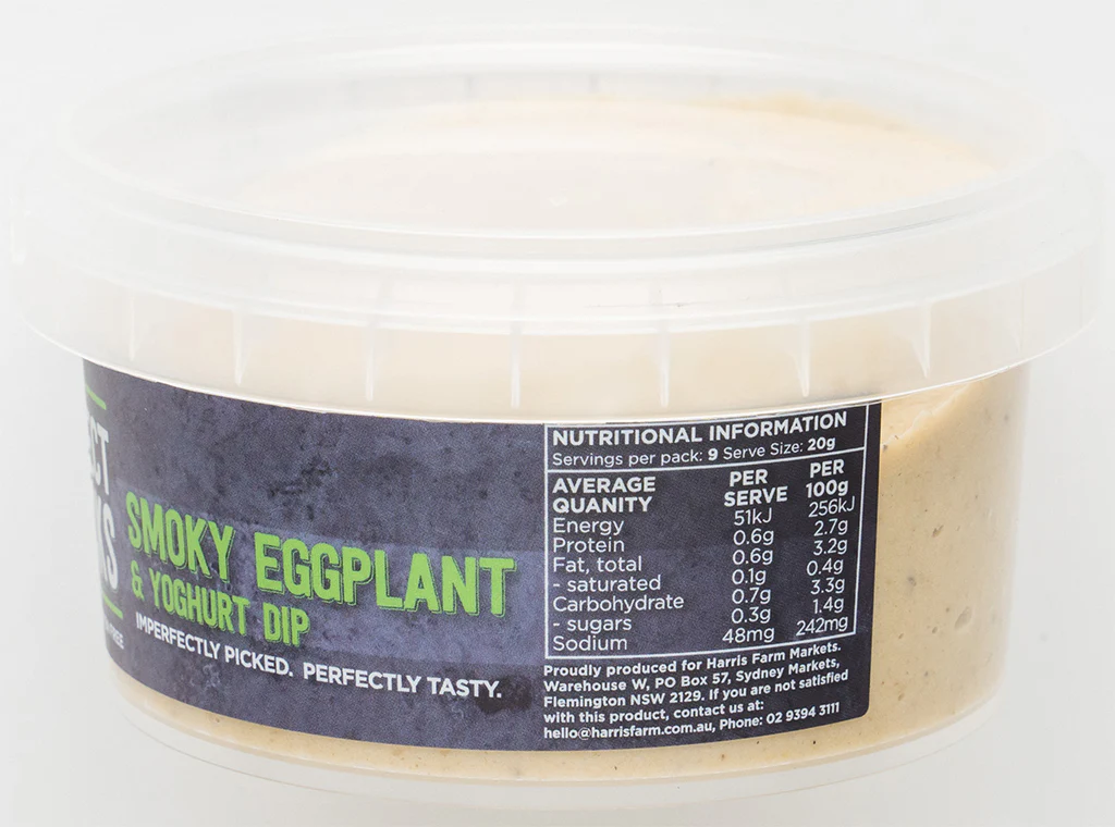 Imperfect Pick Smokey Eggplant and Yoghurt Dip 180g - Image 2