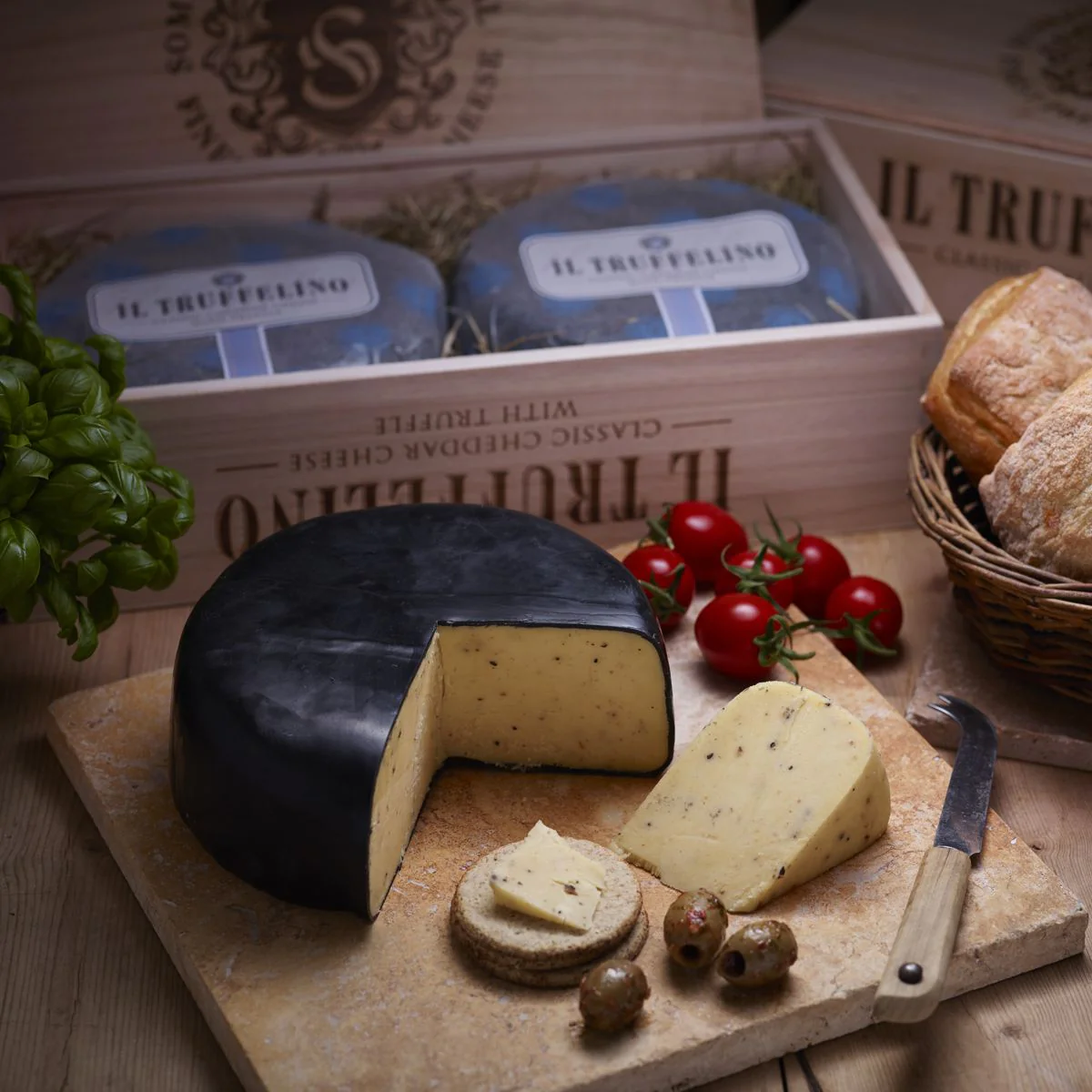 Somerdale IL Truffelino Cheddar Cheese With Truffle 150g - Image 3