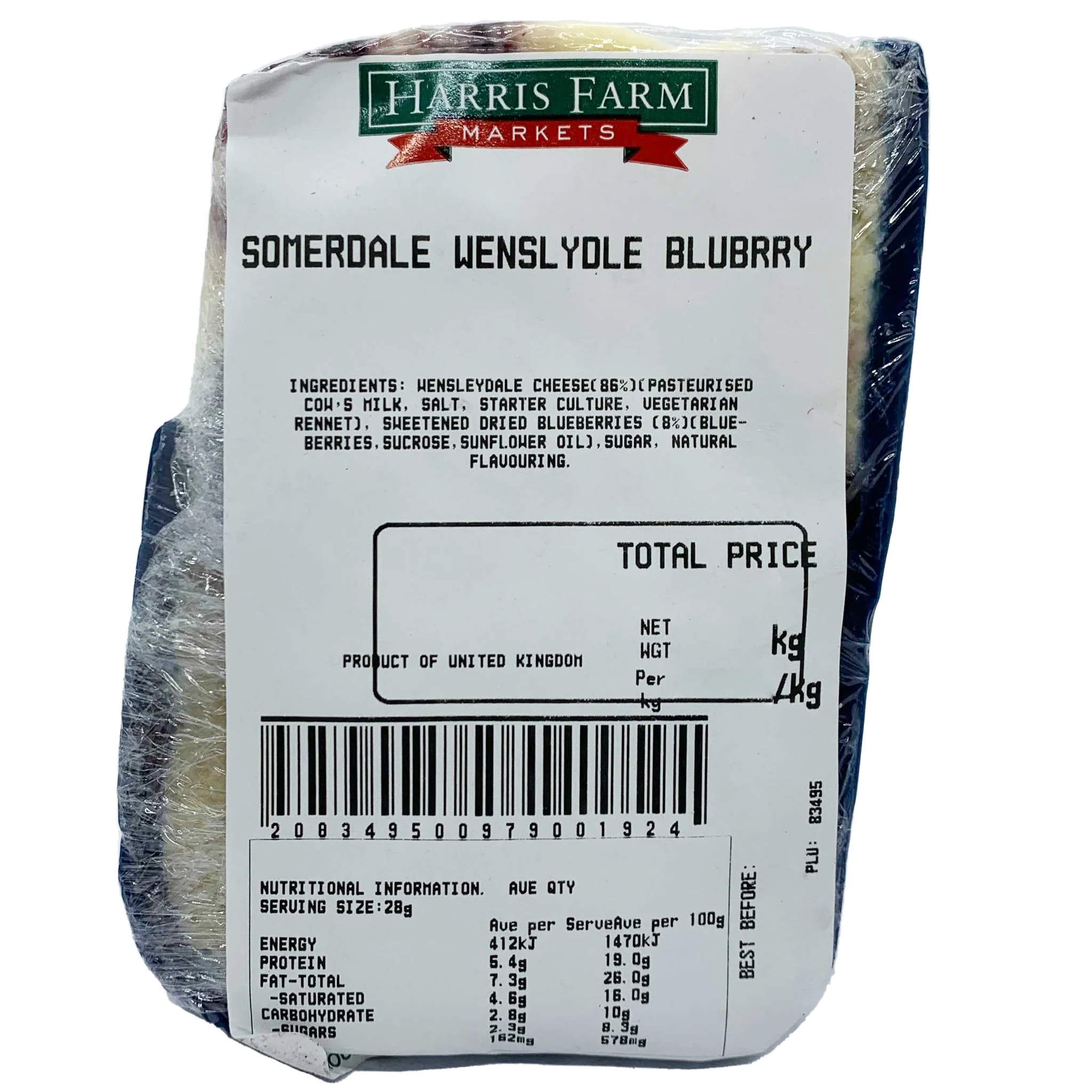 Somerdale Wensleydale and Blueberries 170-210g - Image 2