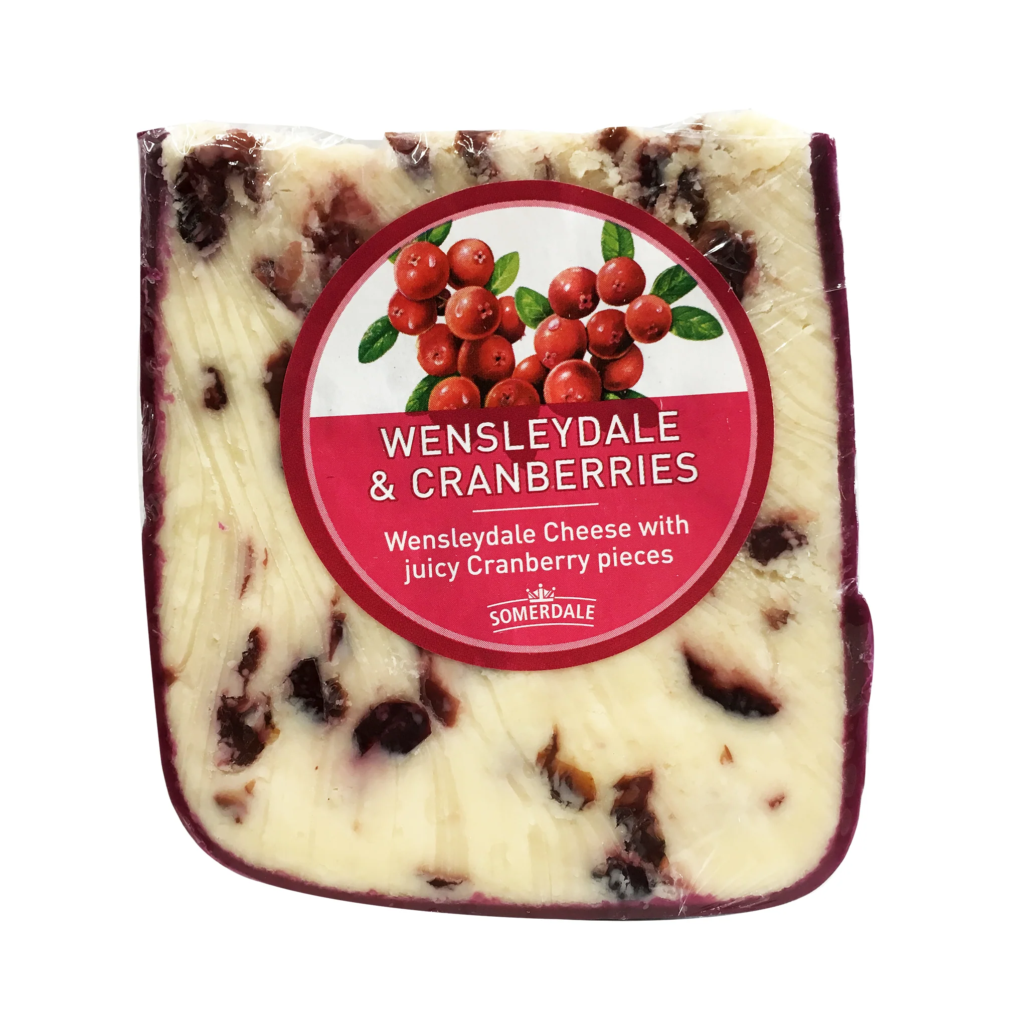 Somerdale Wensleydale and Cranberries 130-150g - Image 2