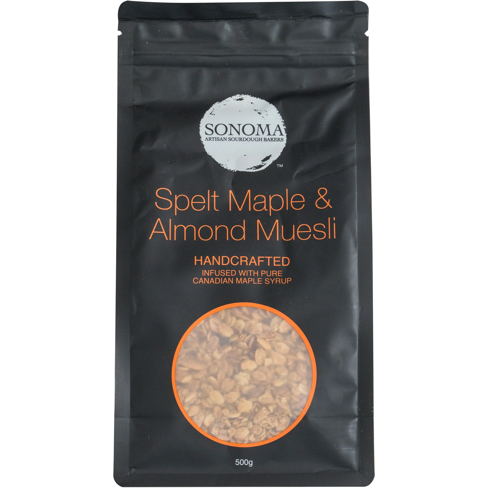 Sonoma Spelt Maple and Almond Mulsei 500g