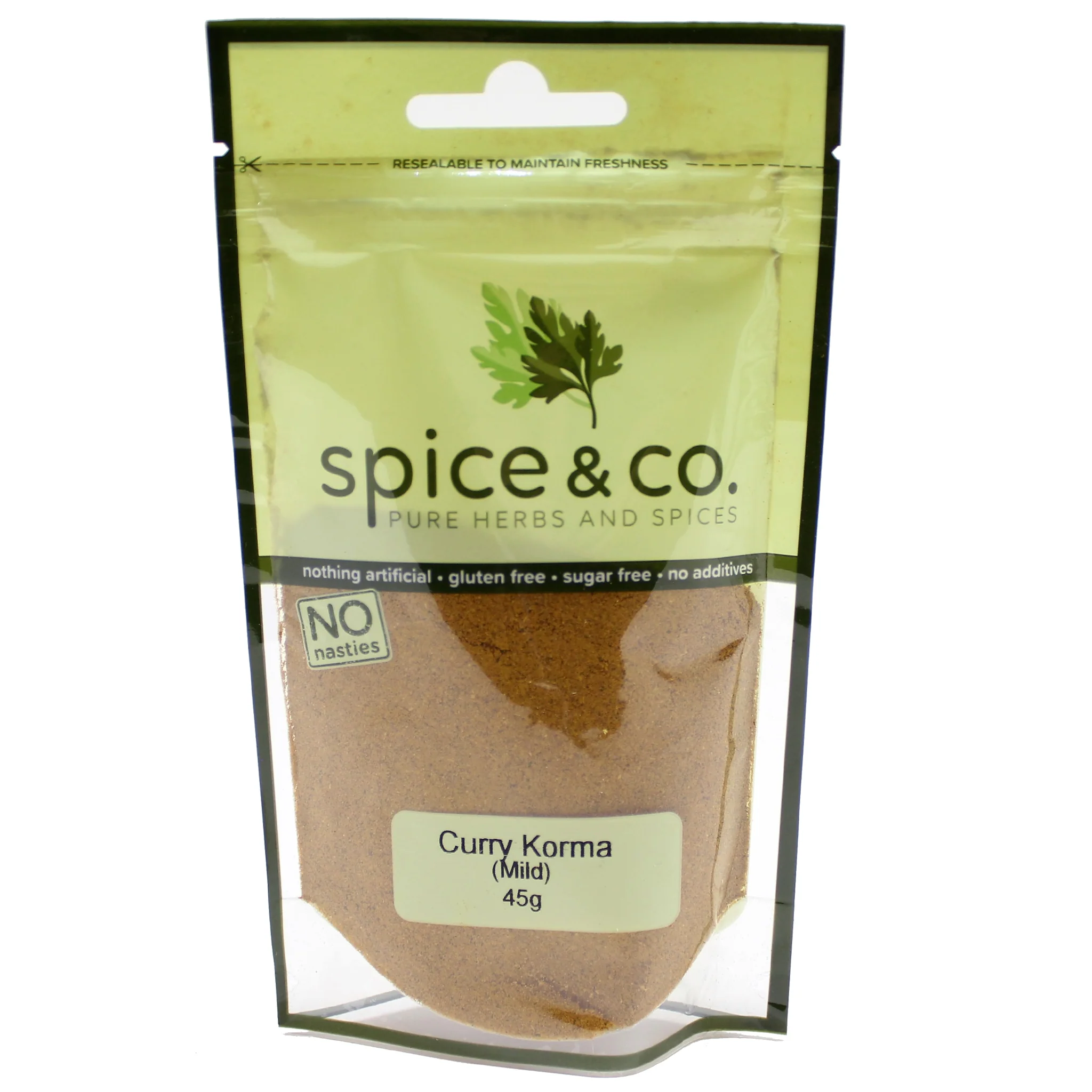 Spice and Co Curry Korma Mild 45g