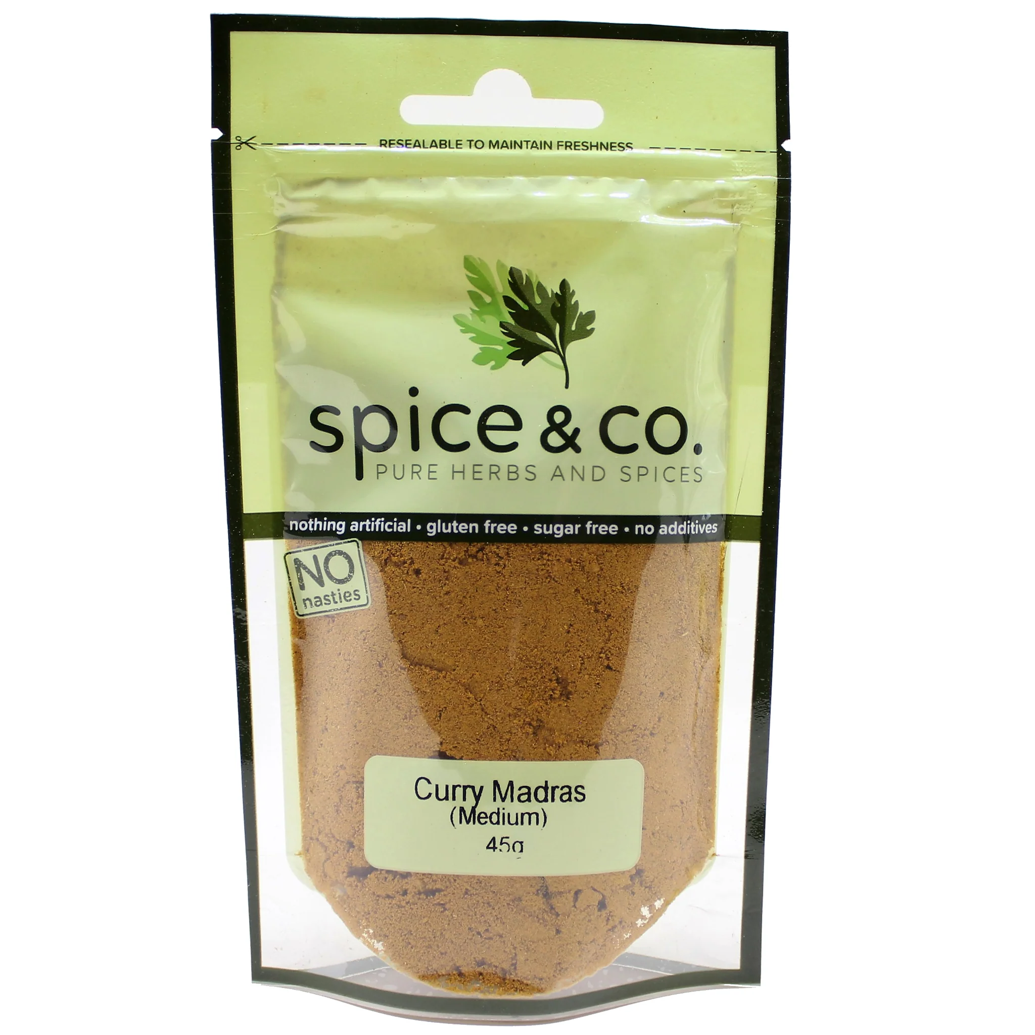 Spice and Co Curry Madras Medium 45g