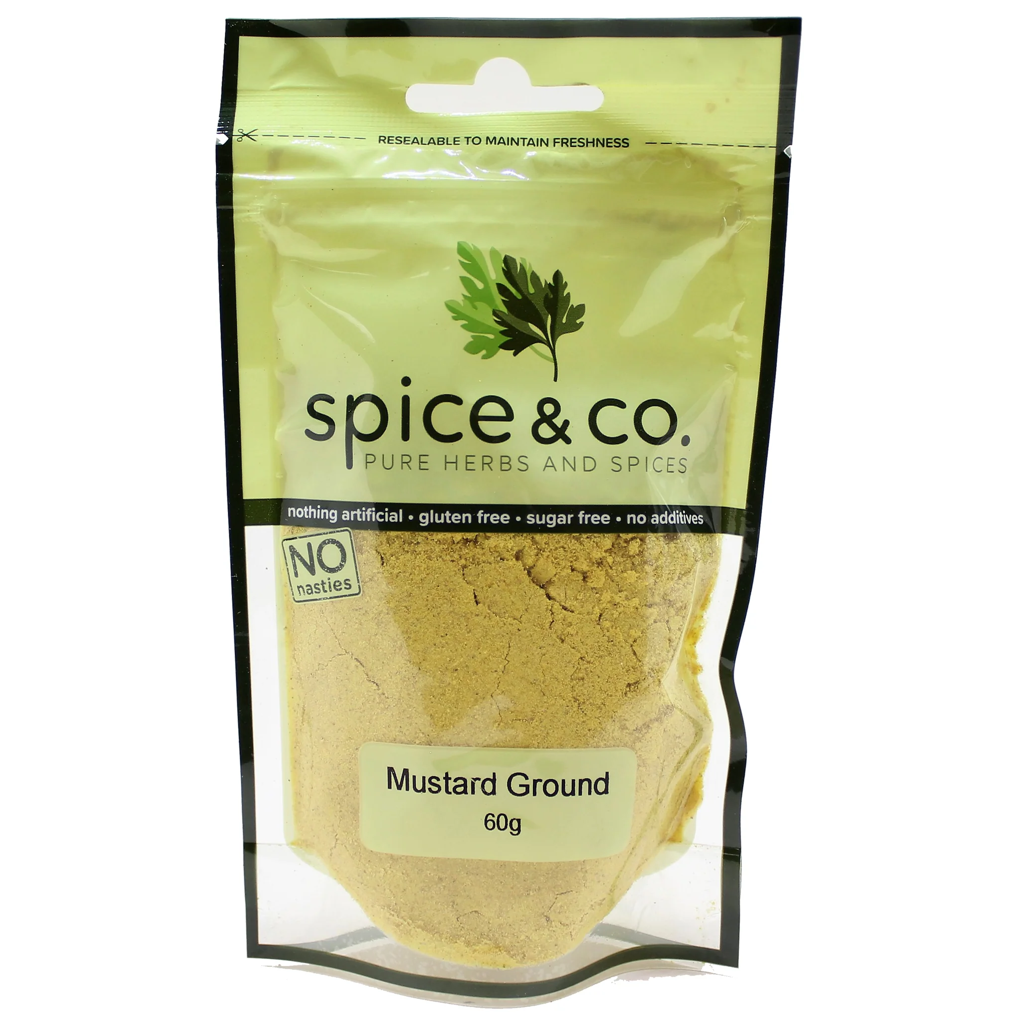 Spice and Co Mustard Ground 60g