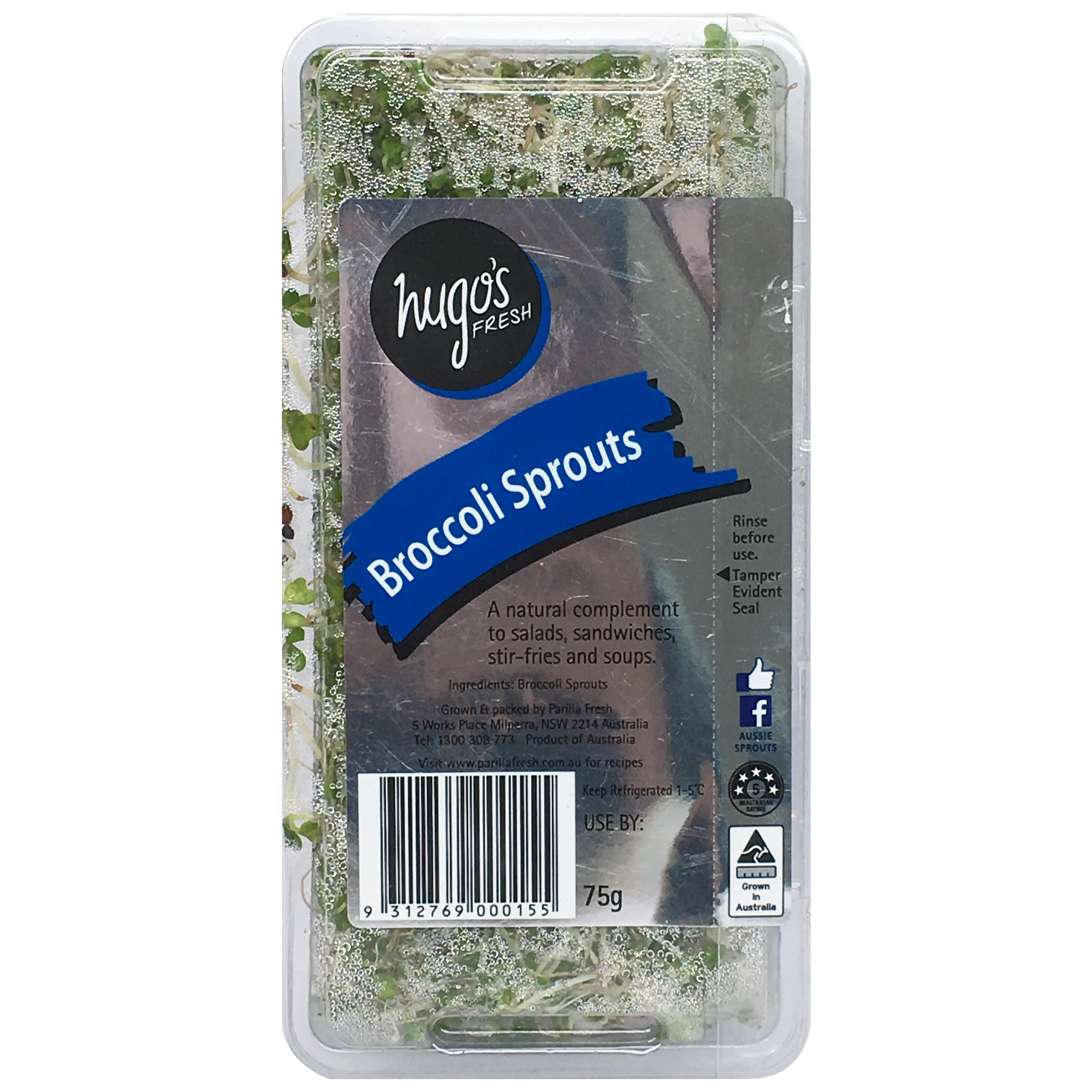 Hugo's Broccoli Sprouts 75g