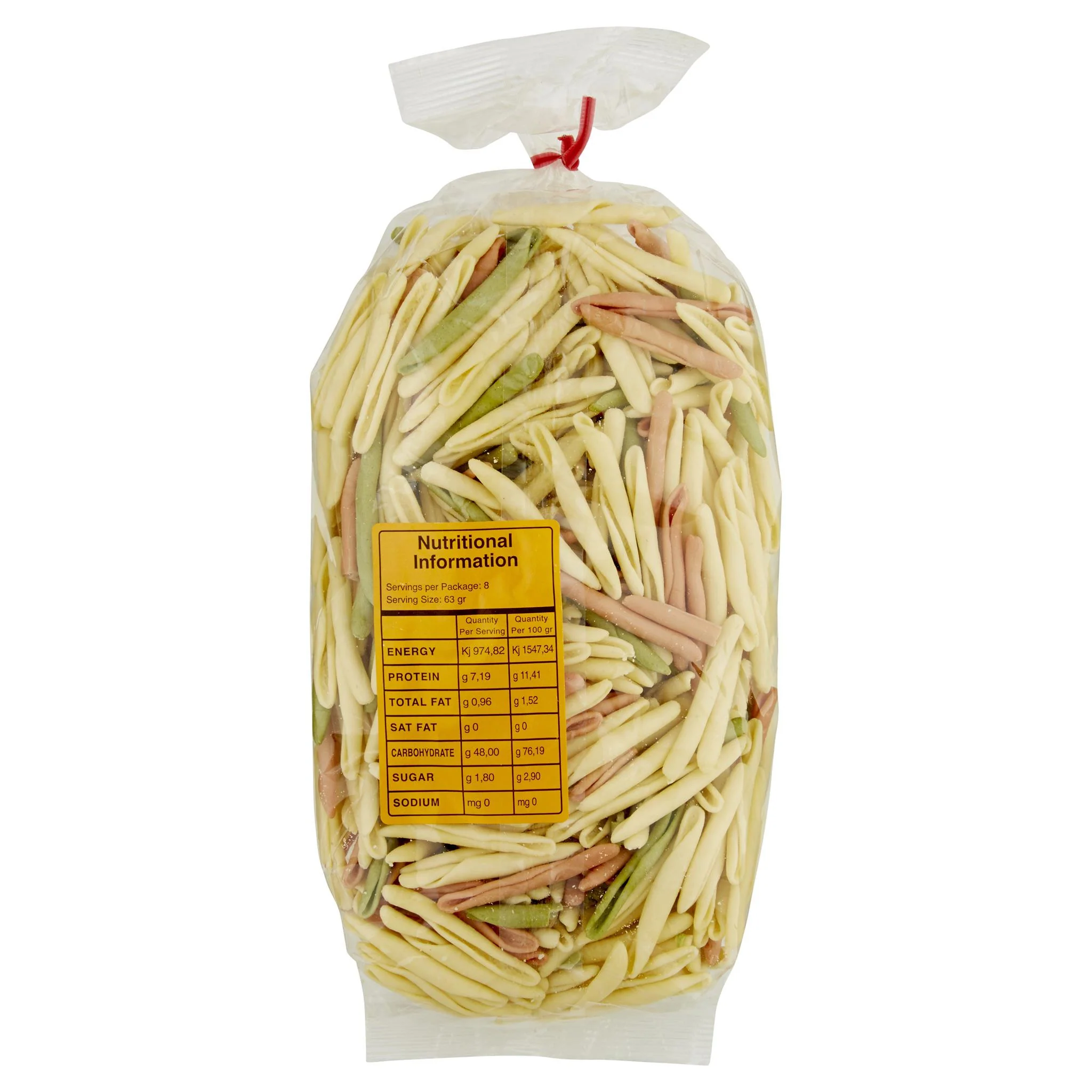 Squisito Fusilli 3 Colour 500g - Image 2