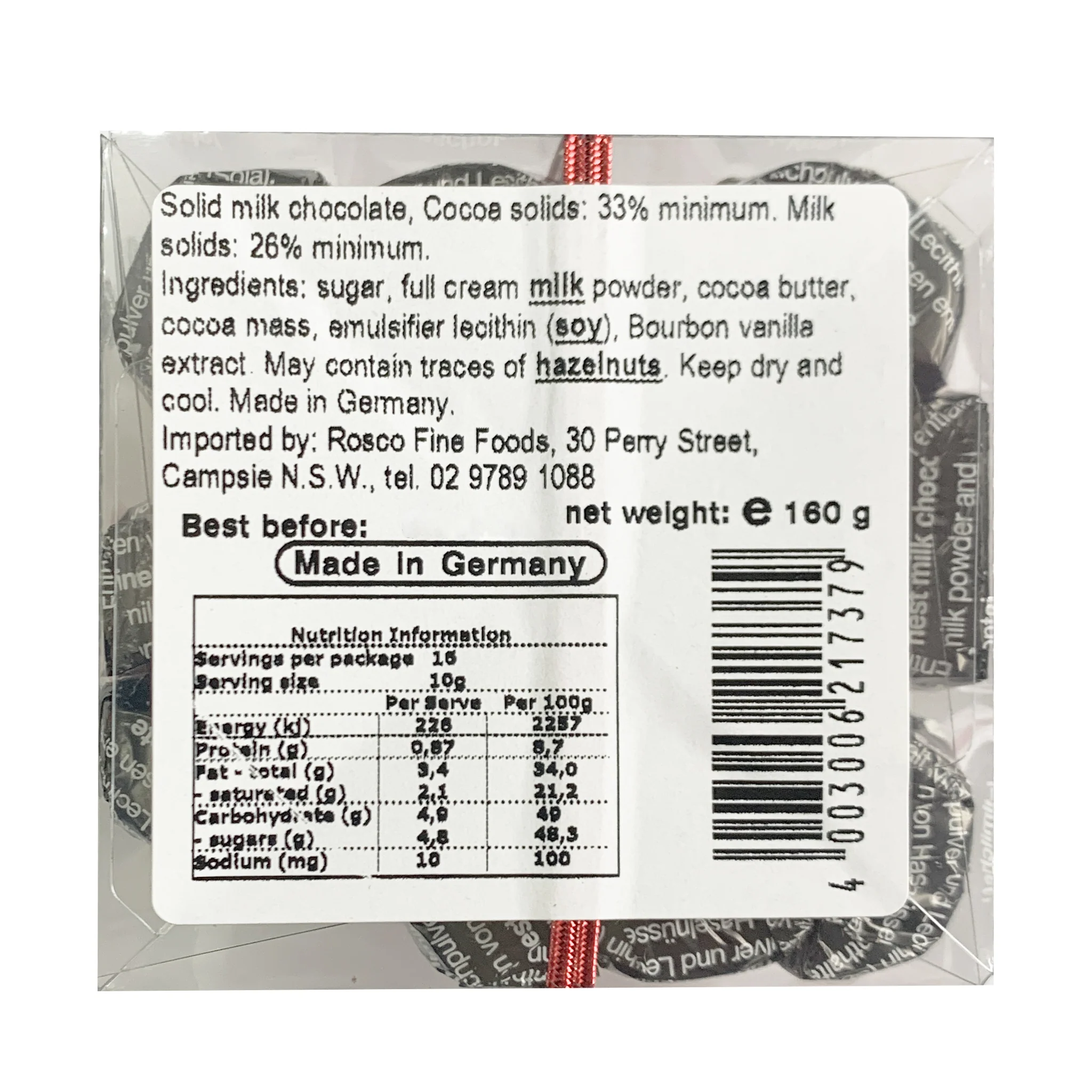 Storz Santa Milk Chocolate Minis Cube 125g - Image 2