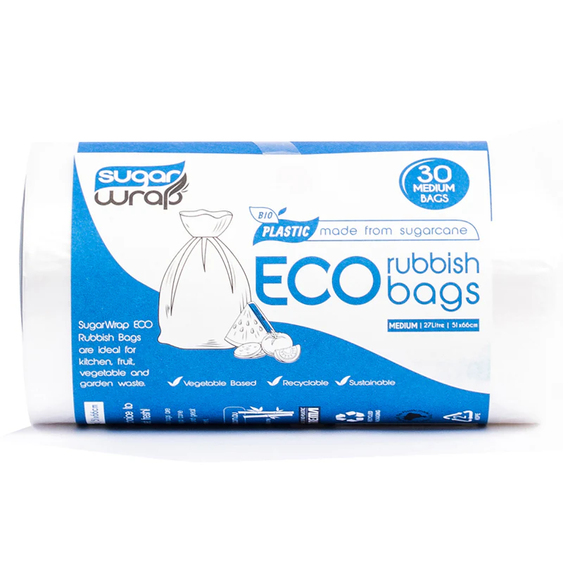 Sugarwrap Eco Rubbish Bags 30 x 27L - Image 2