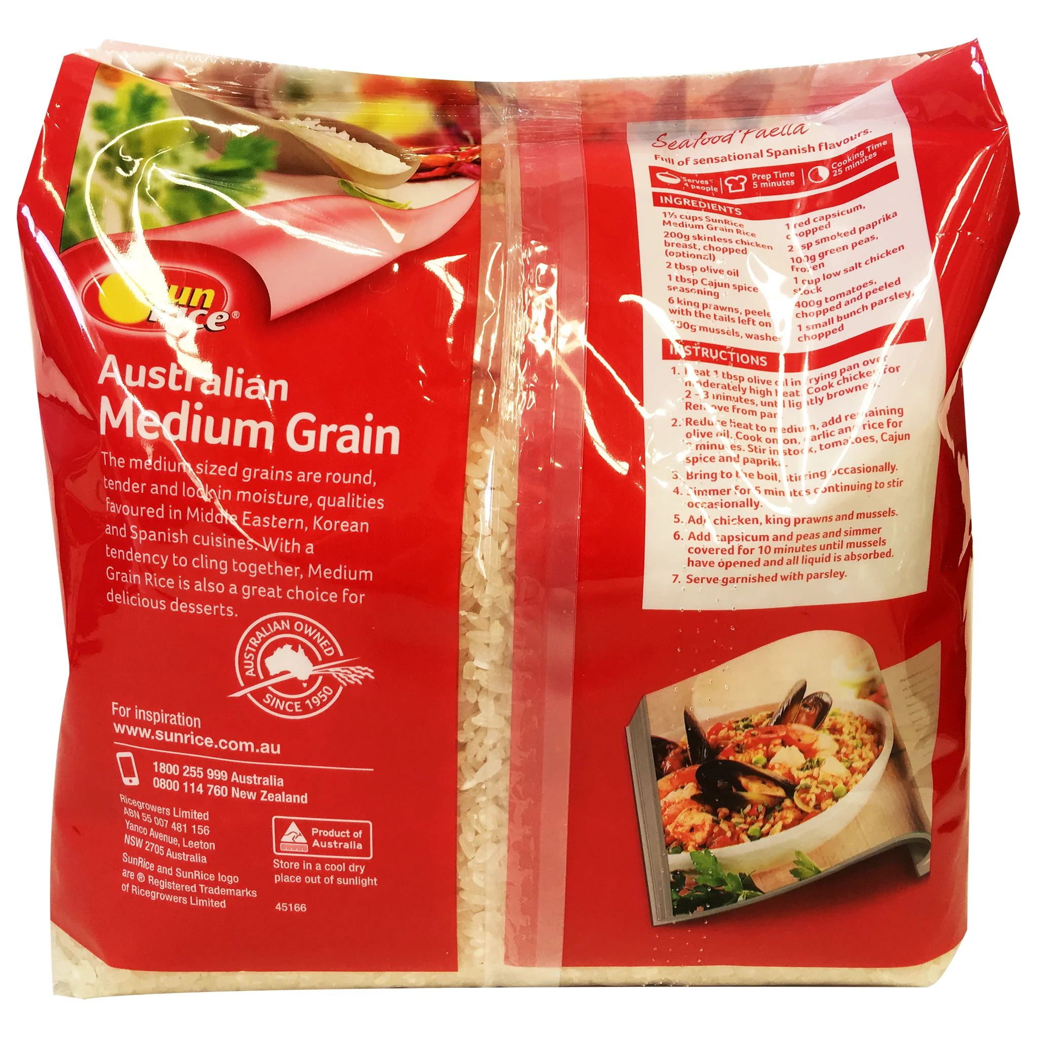 Sunrice White Rice 2kg - Image 3