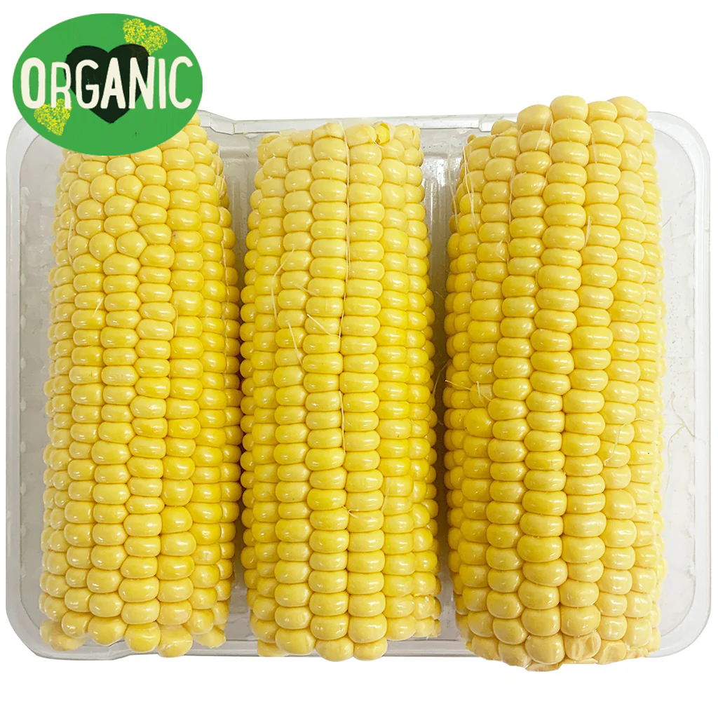 Corn Sweet Organic Prepacked Pack of 2-3