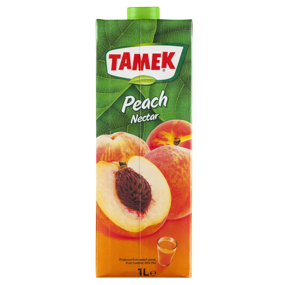 Tamek Peach Nectar Juice 1L