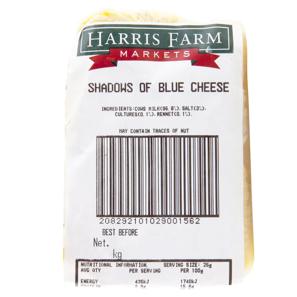 Tarago River Shadows of Blue Cheese 150-180g - Image 2