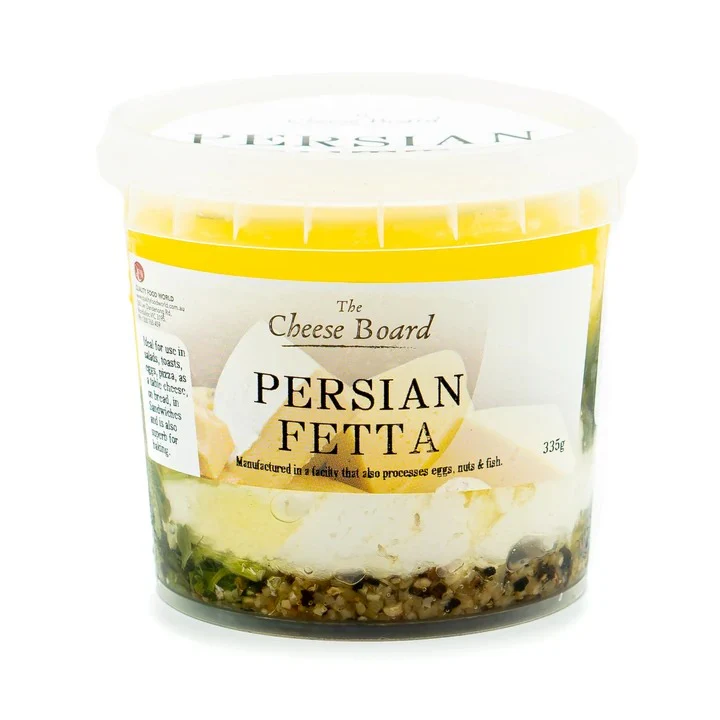 The Cheese Board Persian Fetta Cheese 335g