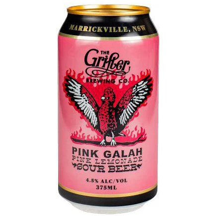 The Grifter Brewing Co Grifter Pink Galah Case 24 x 375ml - Image 2