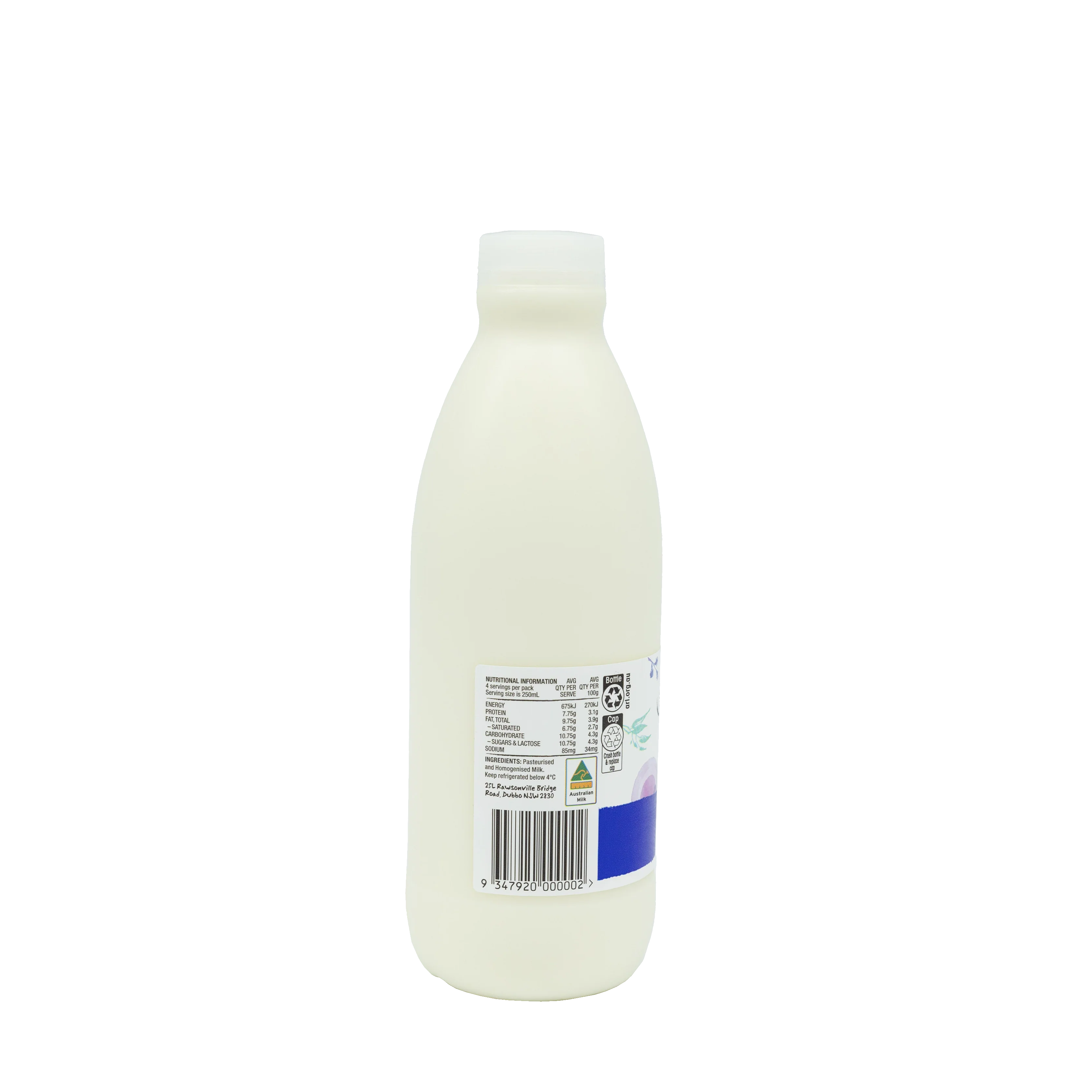 The Little Big Dairy Full Cream Milk 1L - Image 4