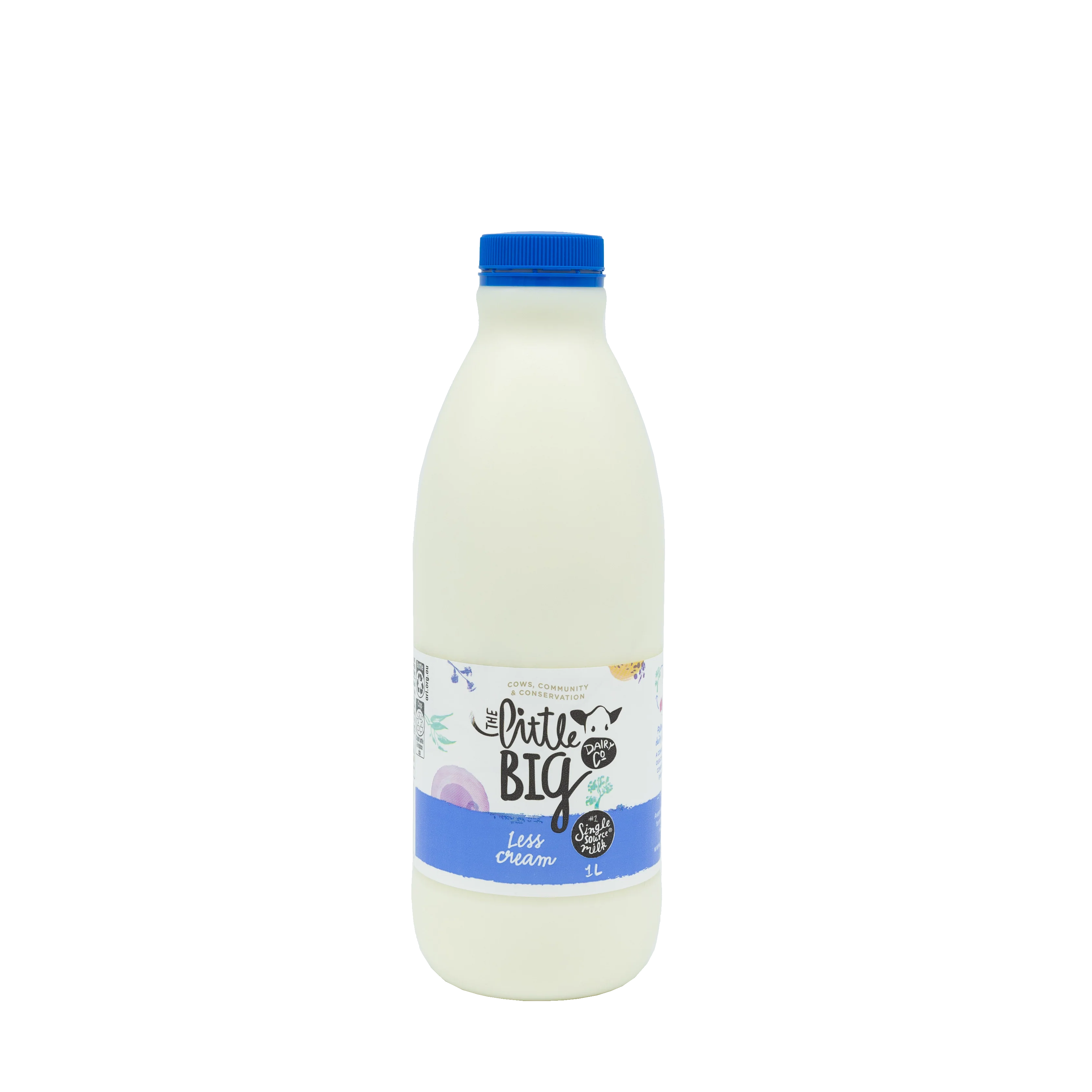 The Little Big Dairy Less Cream Milk 1L