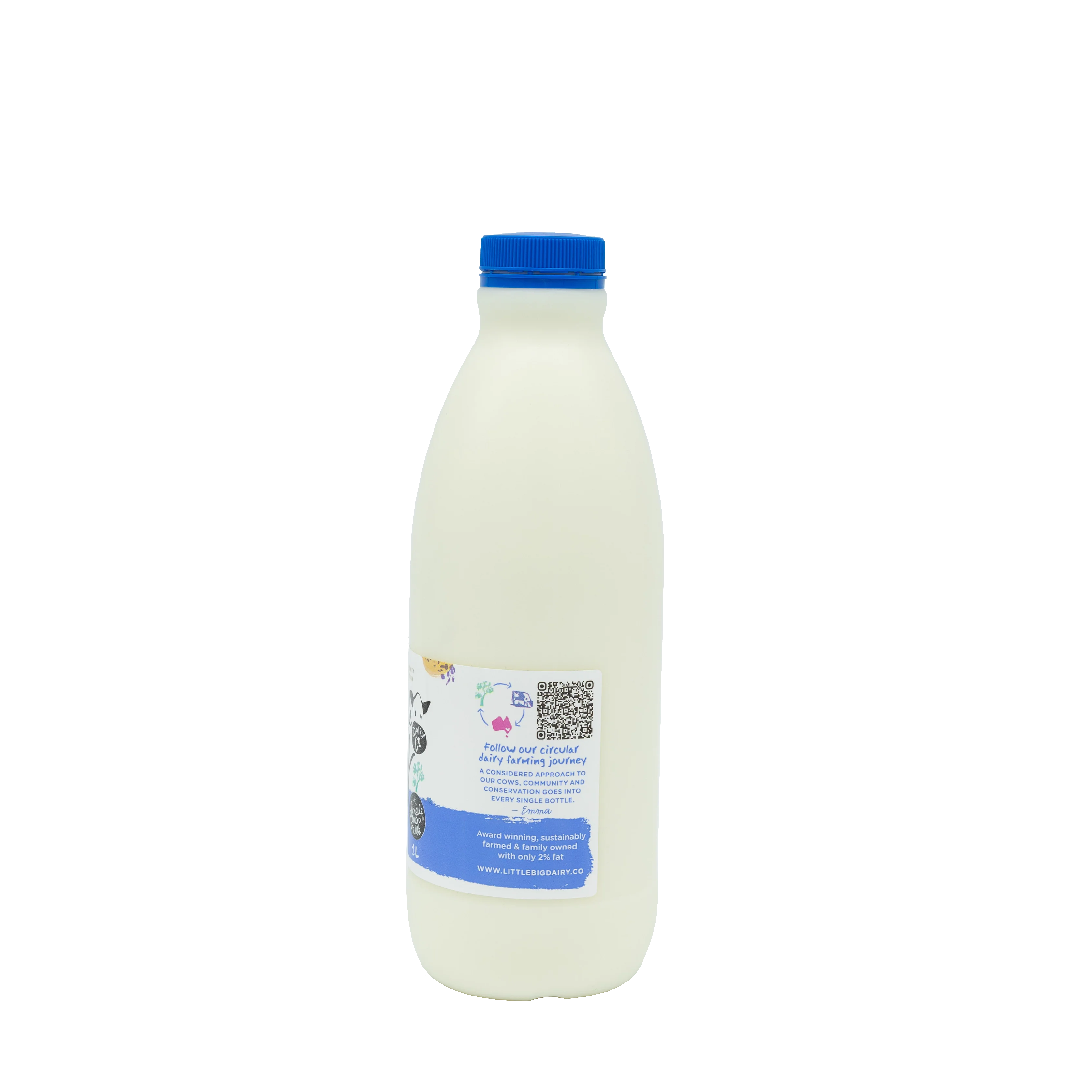 The Little Big Dairy Less Cream Milk 1L - Image 2