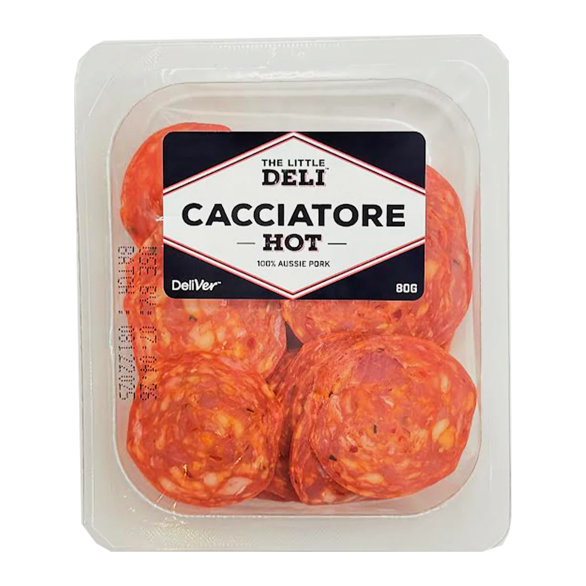 The Little Deli Cacciatore Hot 80g