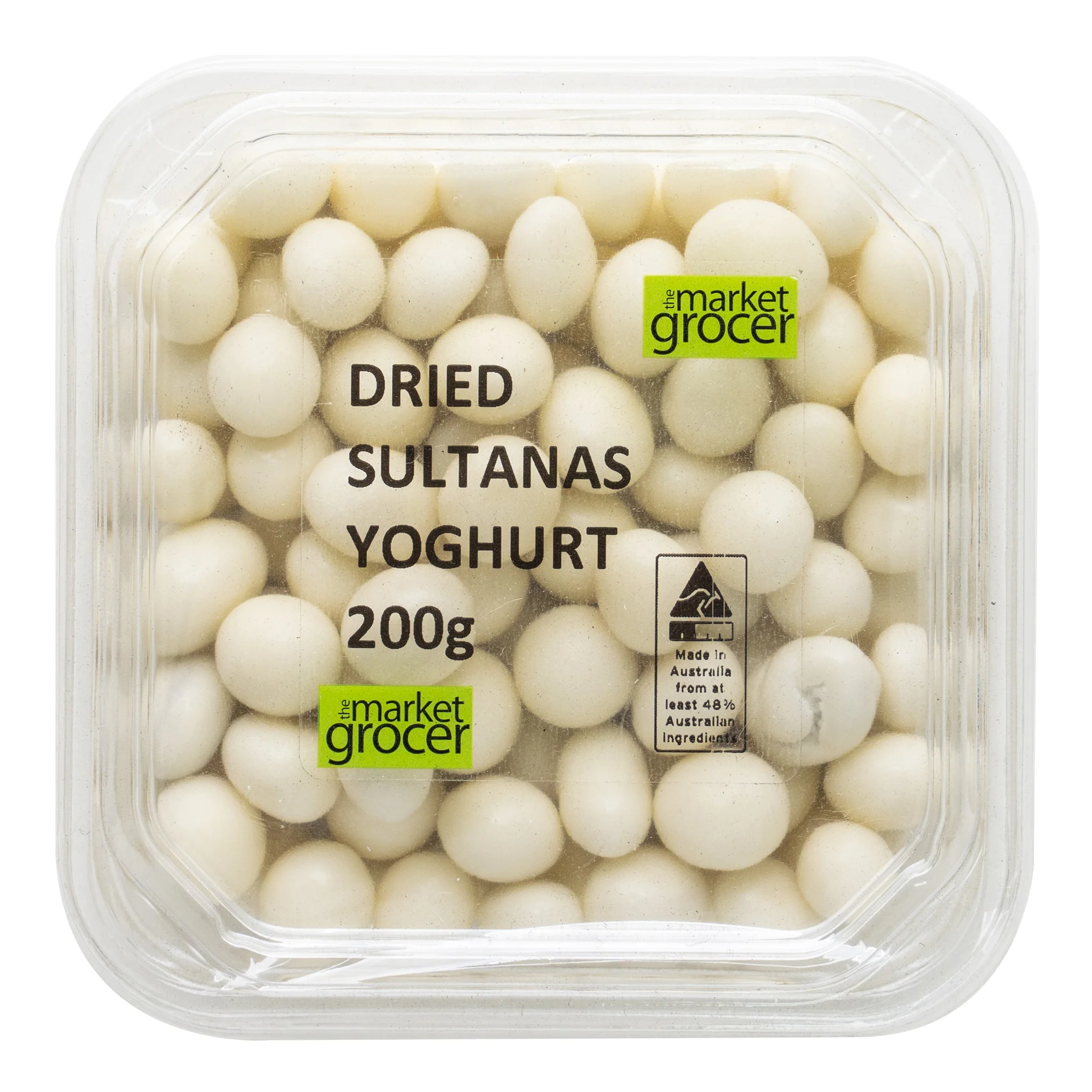 The Market Grocer Dried Sultanas Yoghurt 200g
