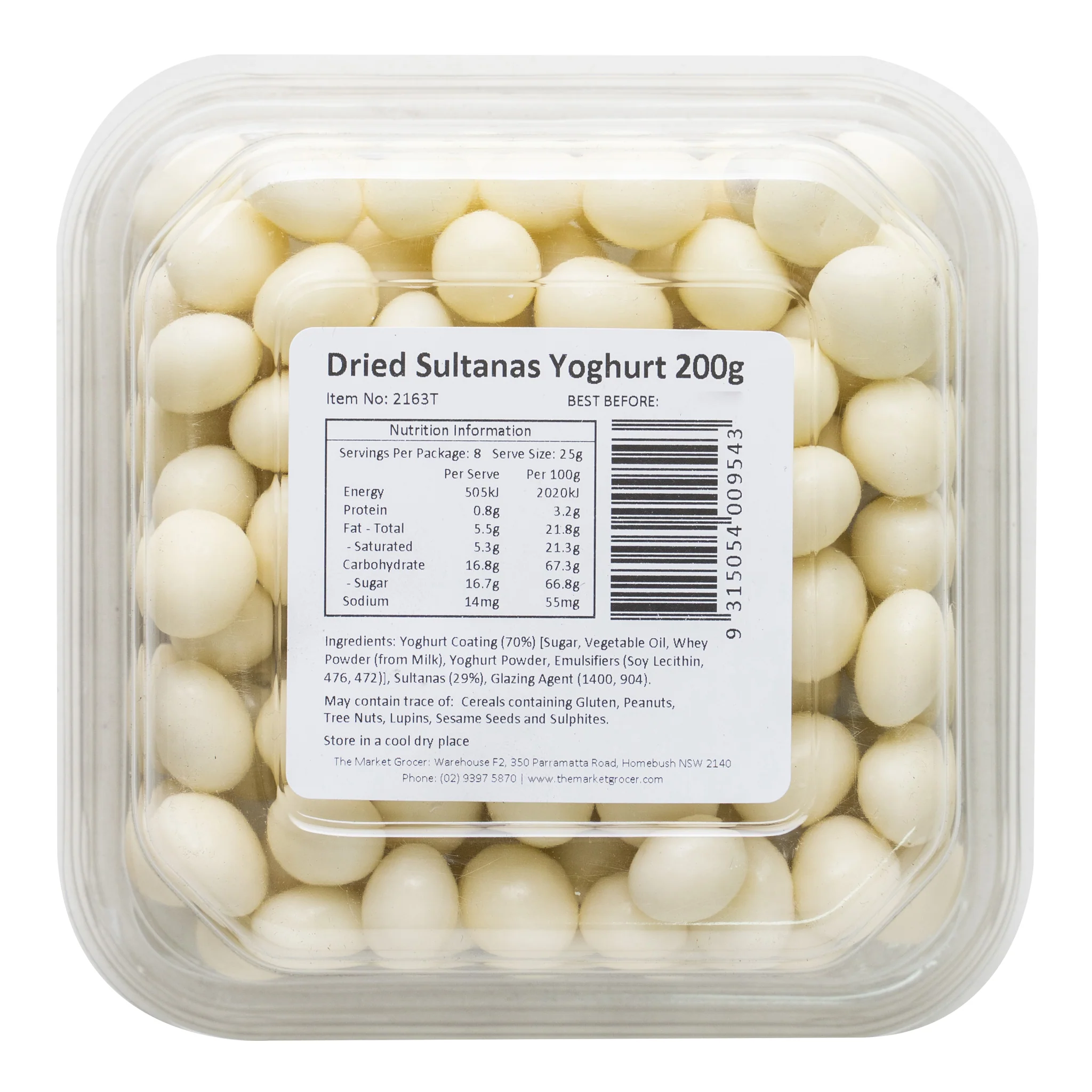 The Market Grocer Dried Sultanas Yoghurt 200g - Image 2