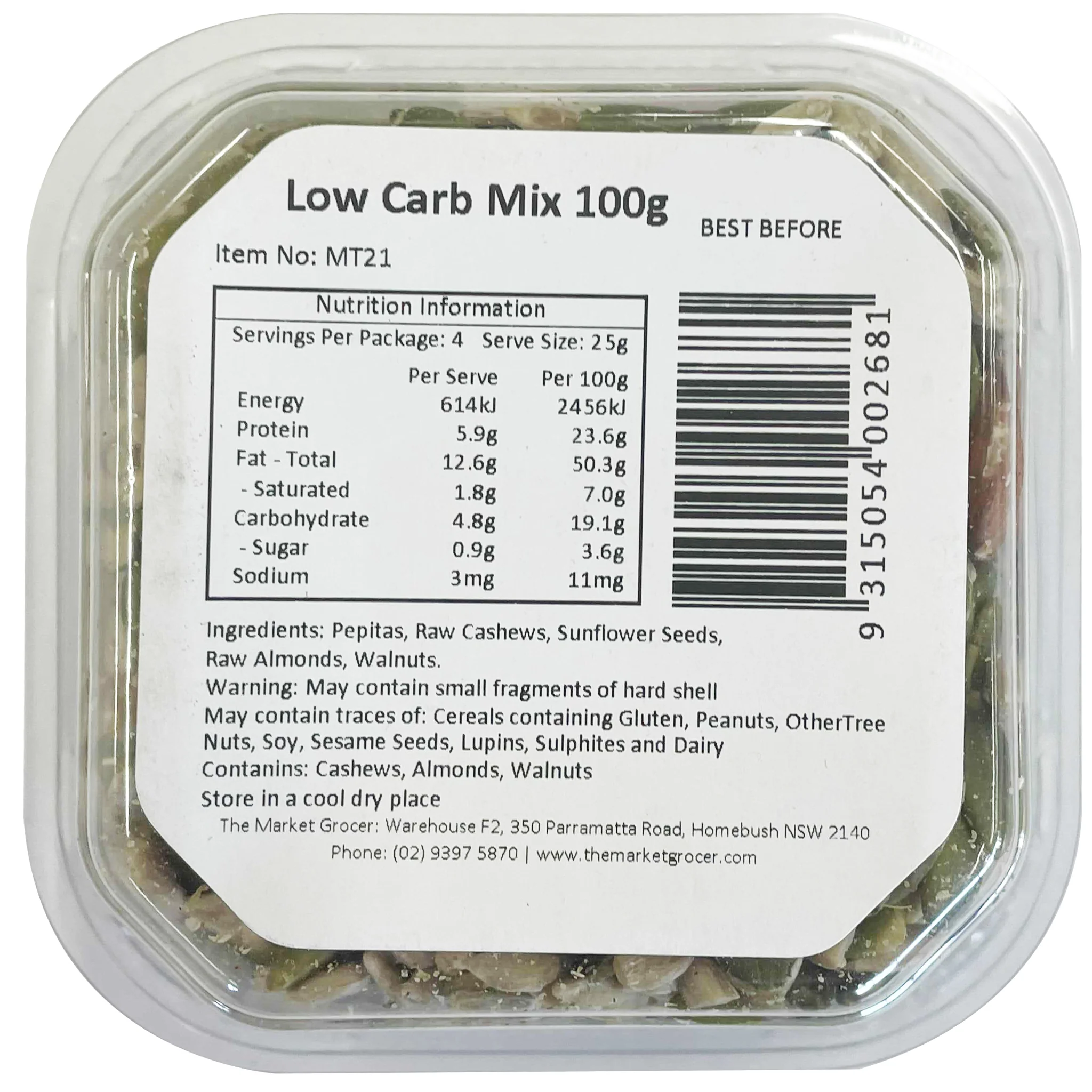 The Market Grocer Low Carb Mix 100g - Image 2