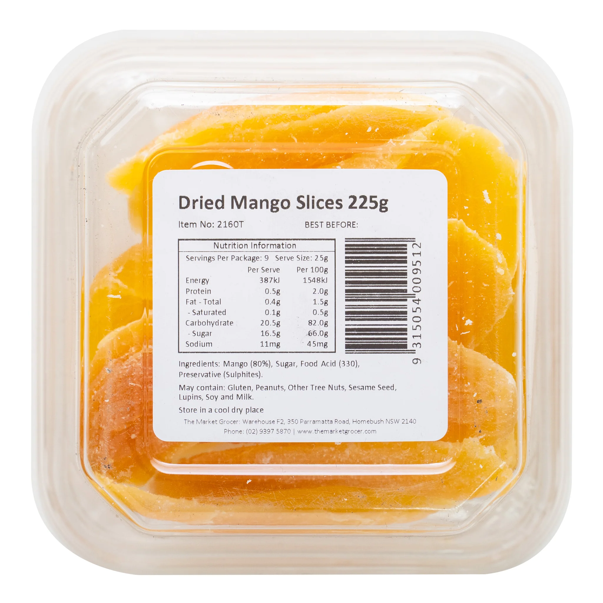 The Market Grocer Mango Dried Slices 225g - Image 2