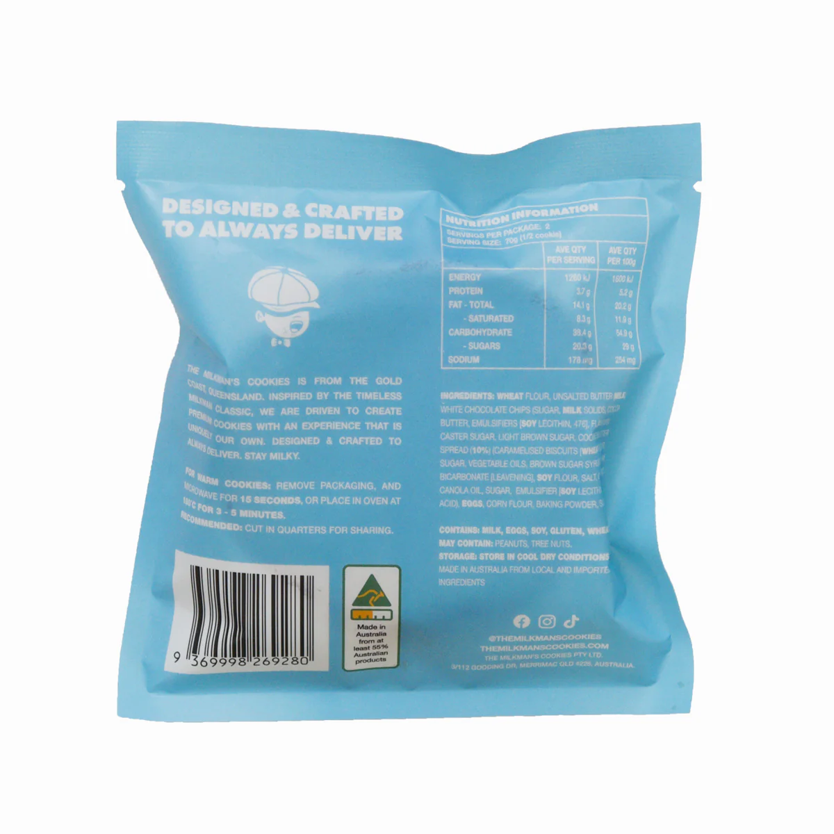 The Milkman's Cookies Cookie Butter 140g - Image 2