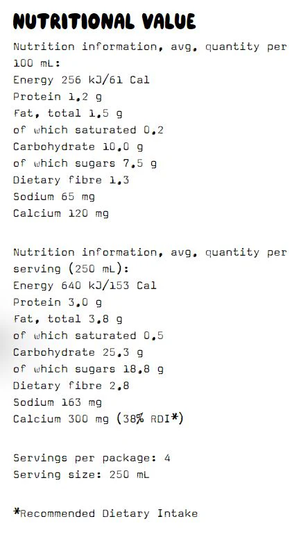 Oatly Oat Milk Chocolate 1L - Image 3