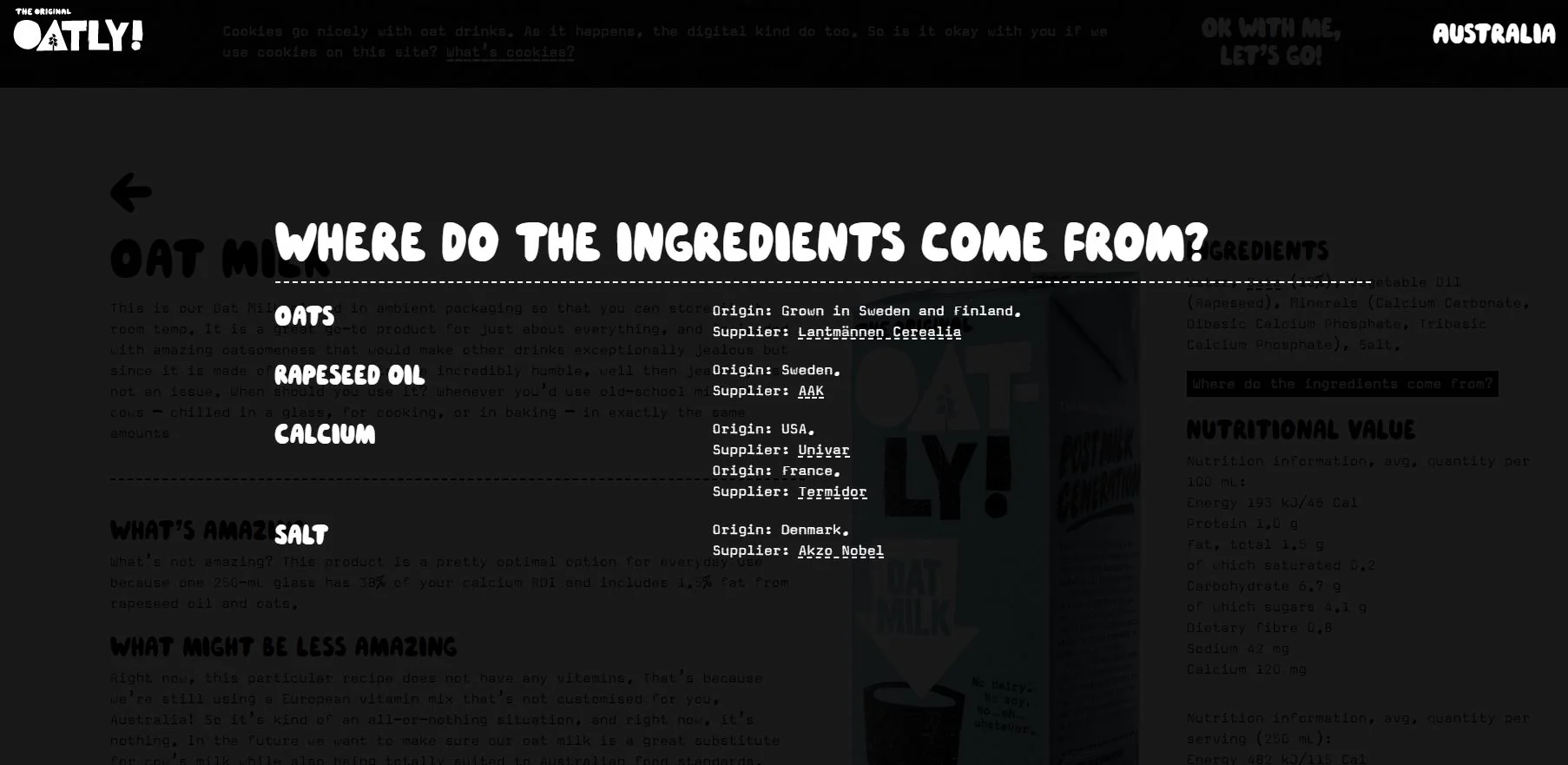Oatly Oat Milk 1L - Image 3